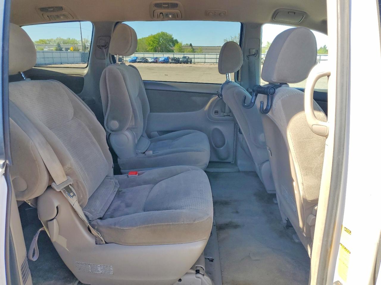 2007 Toyota Sienna Le 7-passenger Белый vin: 5TDZK23C37S085698