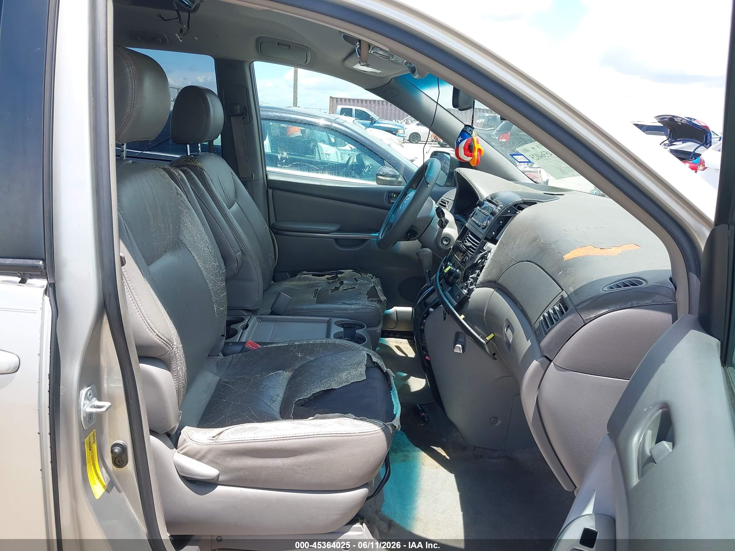 2008 Toyota Sienna Le Gold vin: 5TDZK23C38S103814