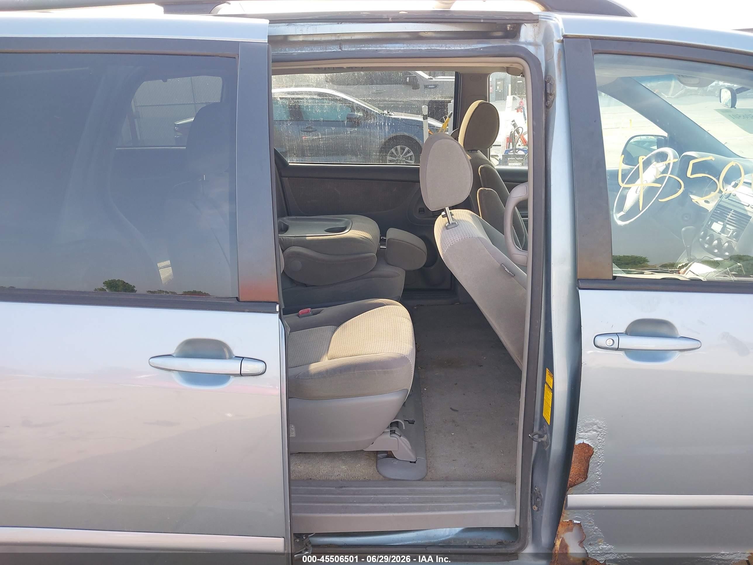 2008 Toyota Sienna Le Teal vin: 5TDZK23C38S113288