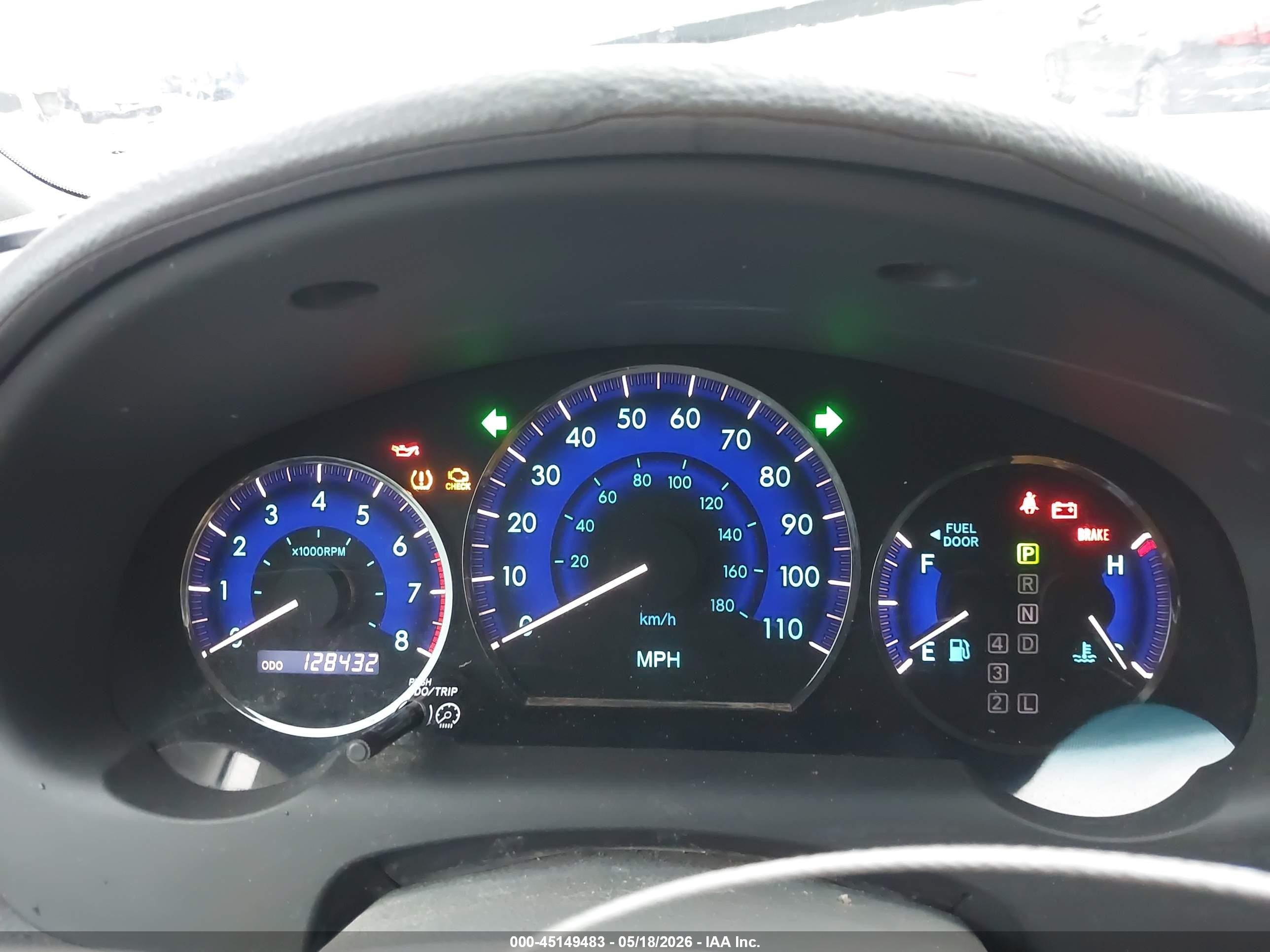 2008 Toyota Sienna Le Blue vin: 5TDZK23C38S135355