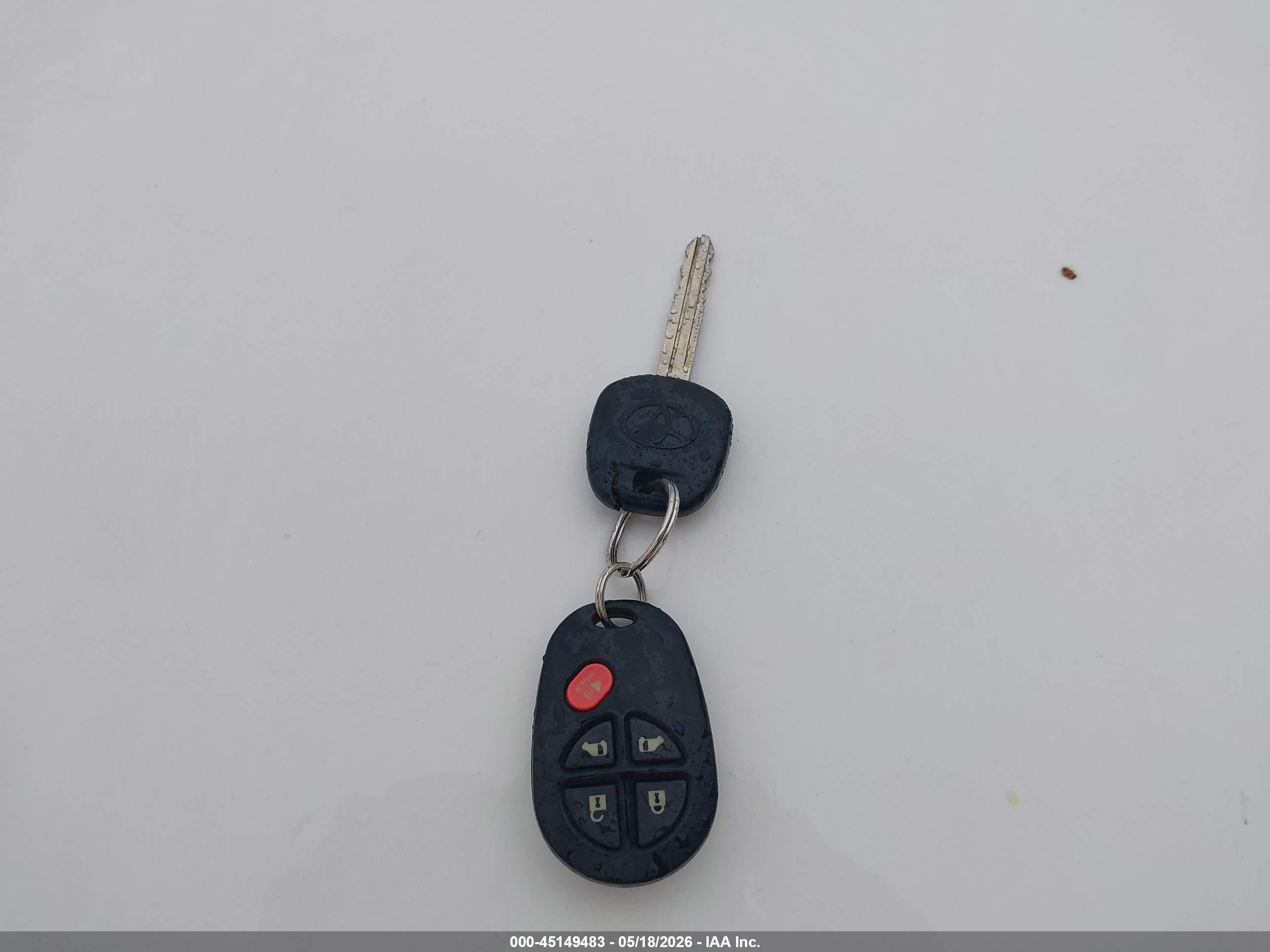 2008 Toyota Sienna Le Blue vin: 5TDZK23C38S135355