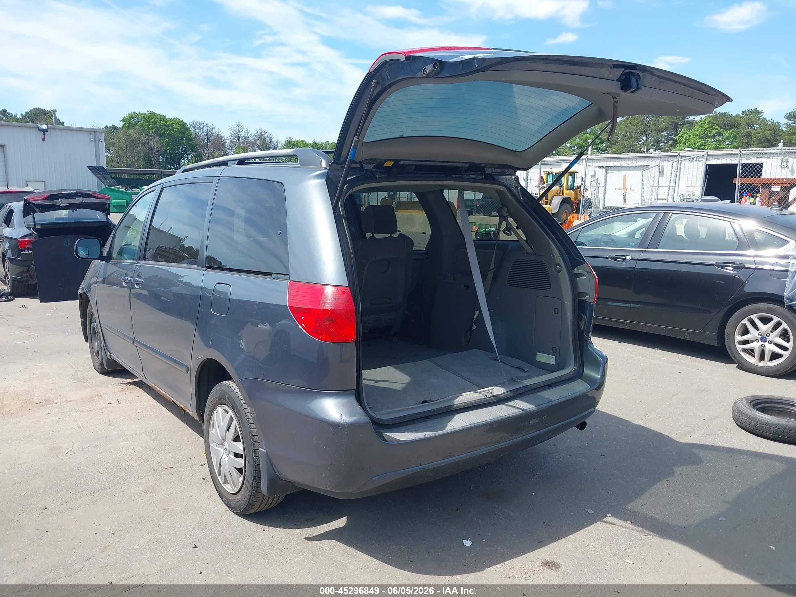 2008 Toyota Sienna Le Синий vin: 5TDZK23C38S141818