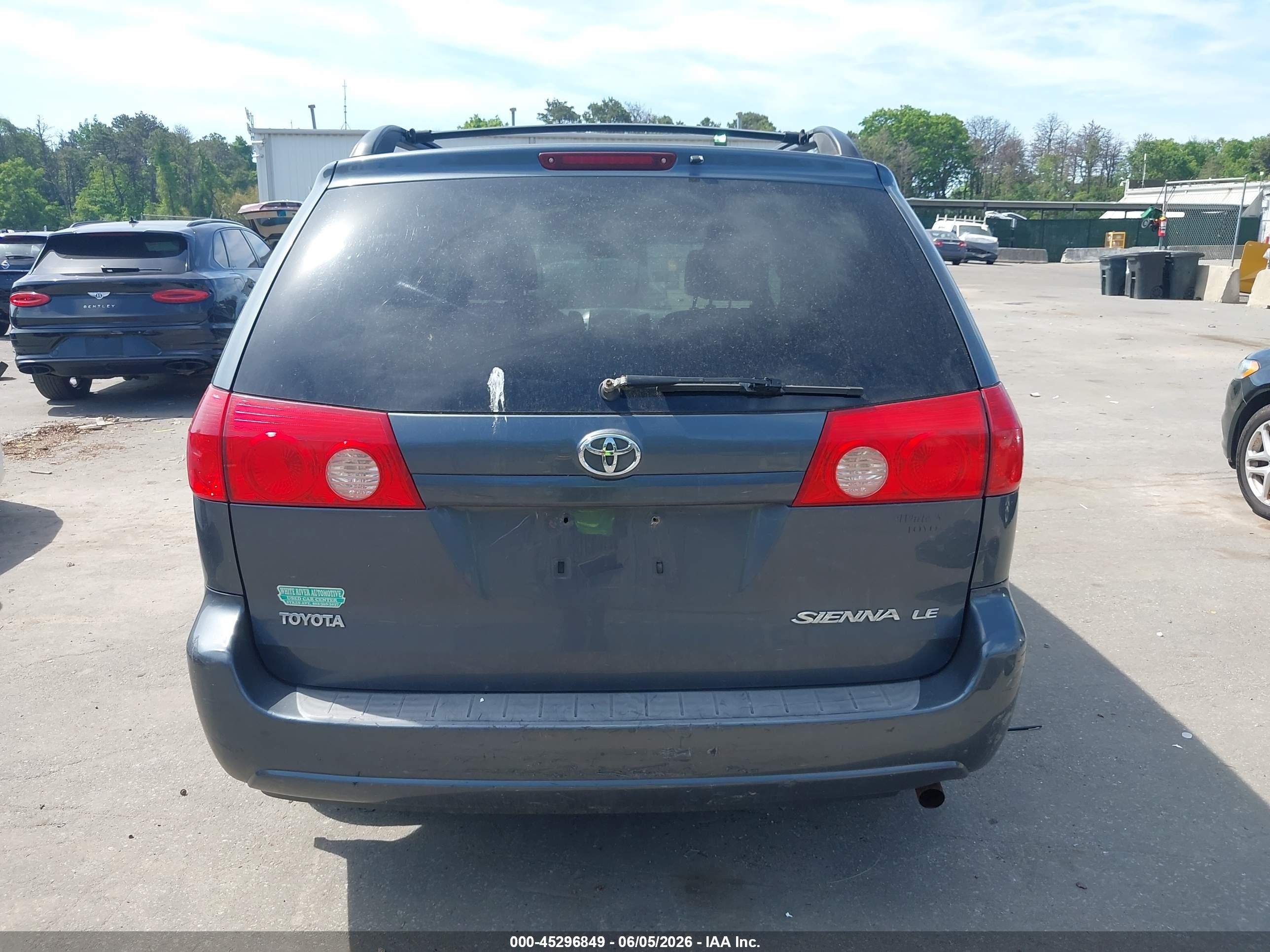 2008 Toyota Sienna Le Синий vin: 5TDZK23C38S141818
