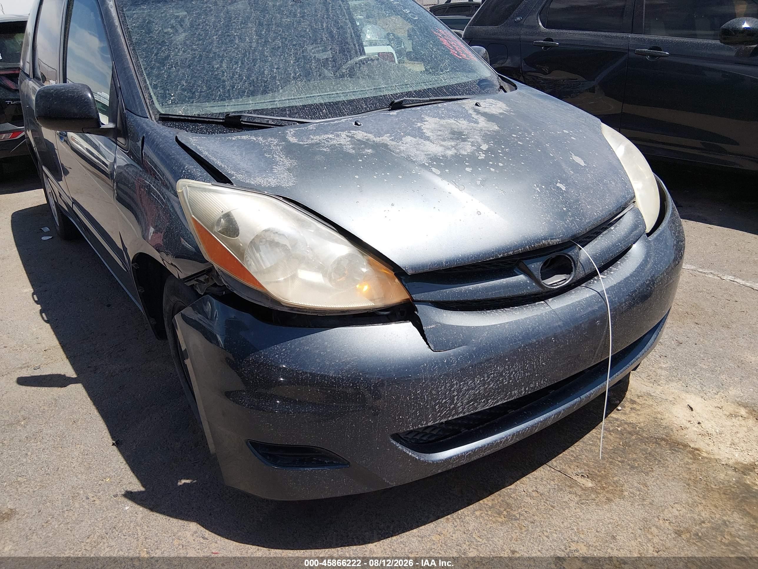 2008 Toyota Sienna Le Gray vin: 5TDZK23C38S145478