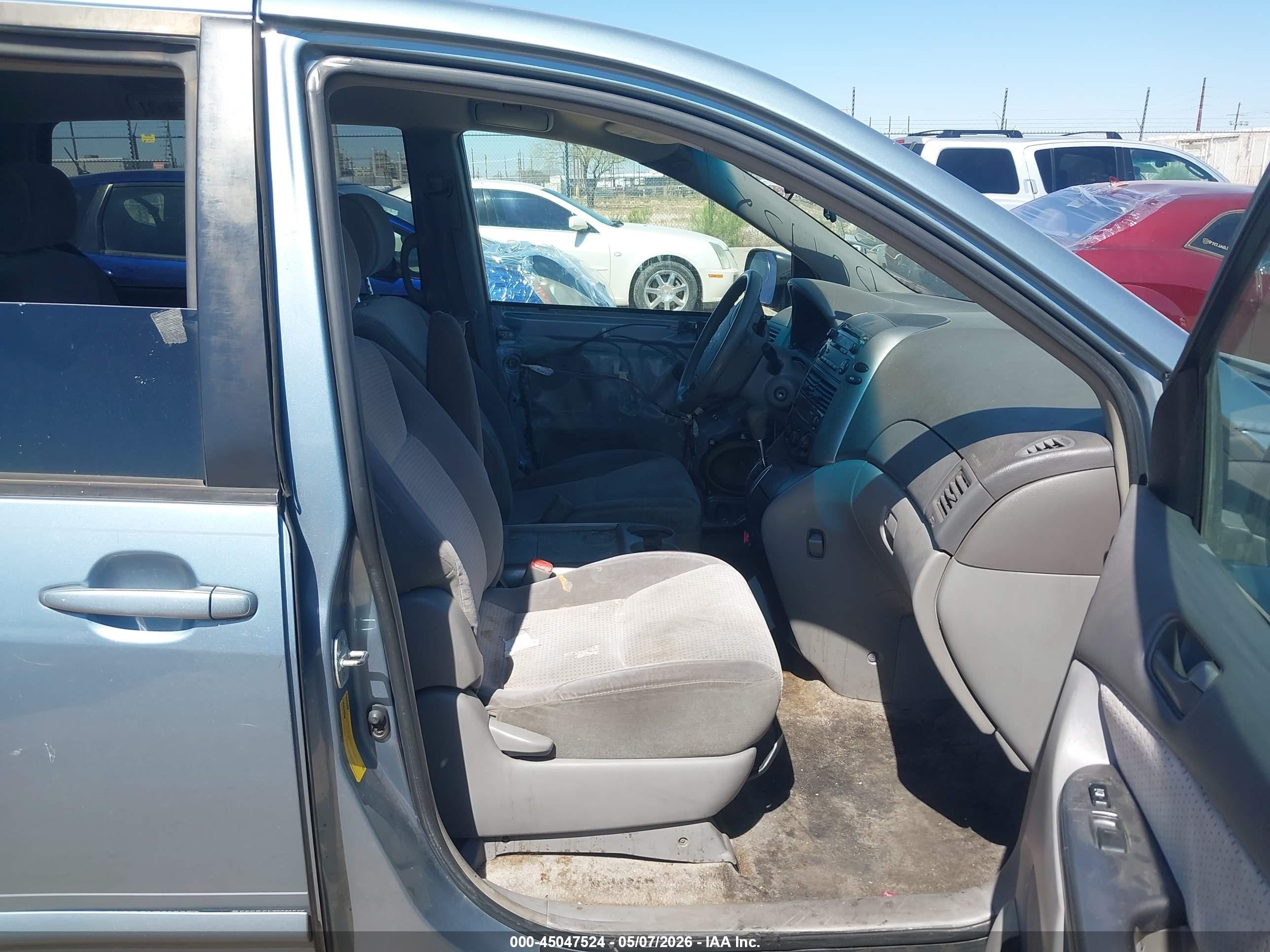 2008 Toyota Sienna Le Синий vin: 5TDZK23C38S149823