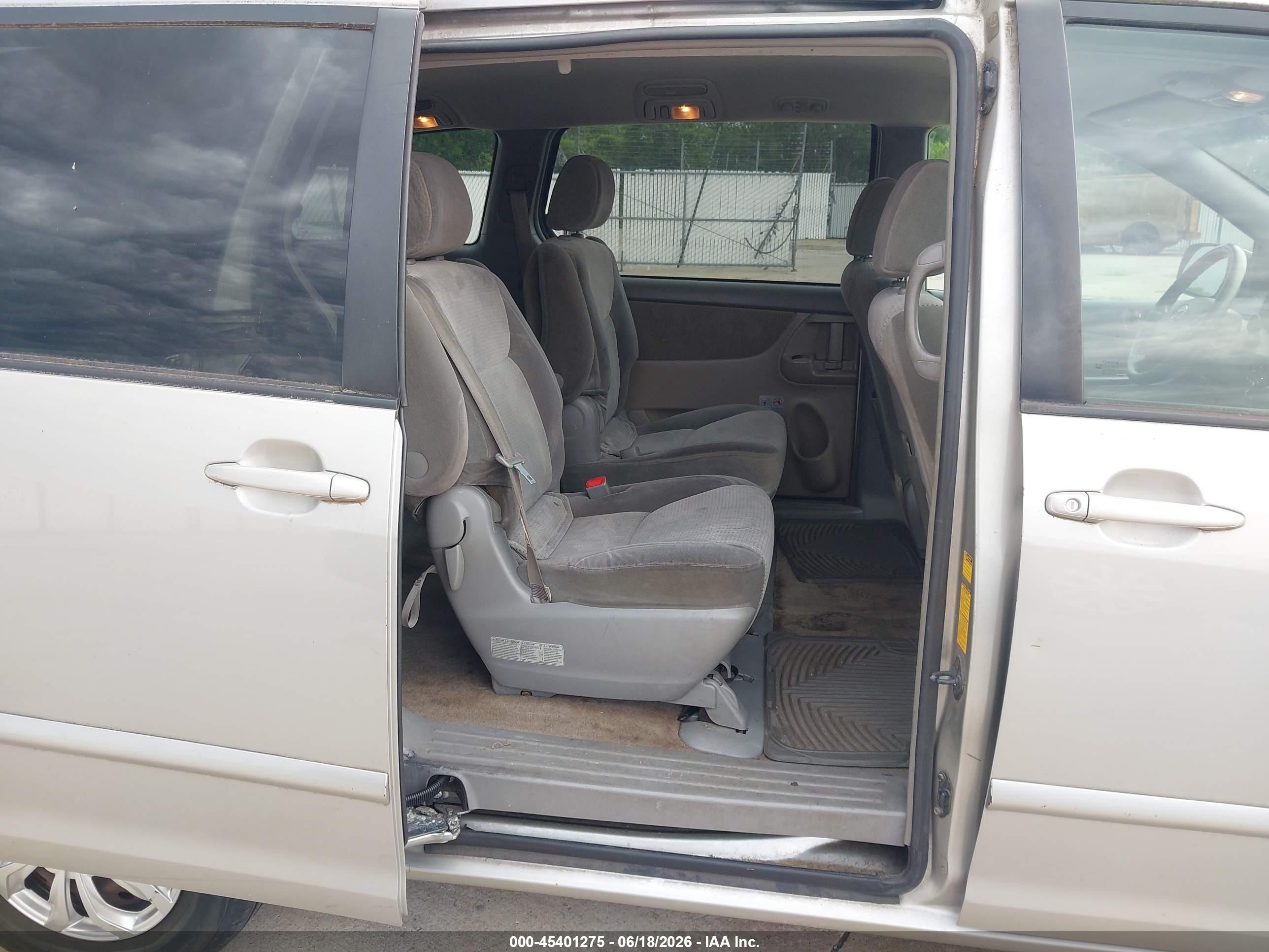 2008 Toyota Sienna Le Beige vin: 5TDZK23C38S154326