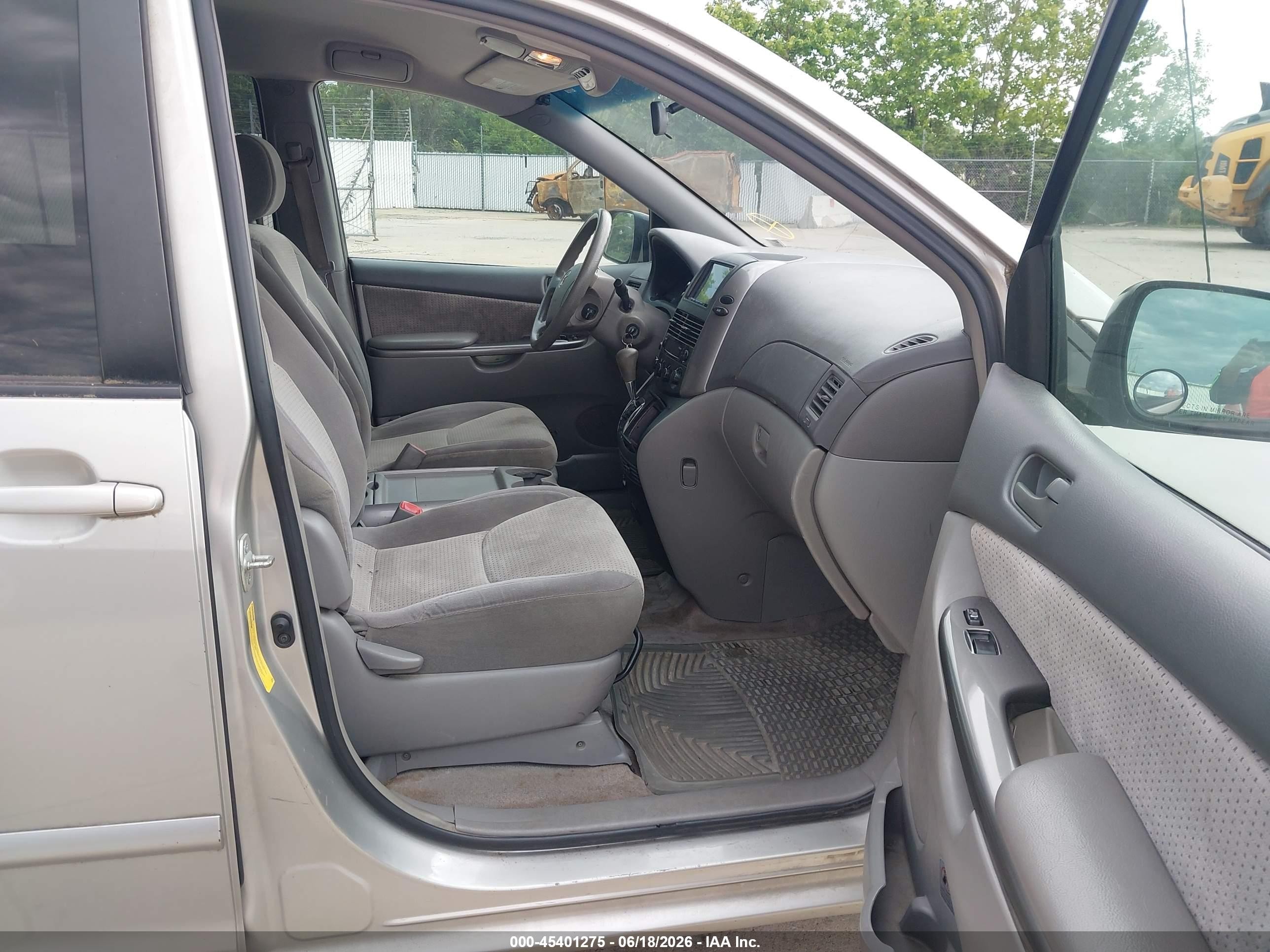 2008 Toyota Sienna Le Beige vin: 5TDZK23C38S154326
