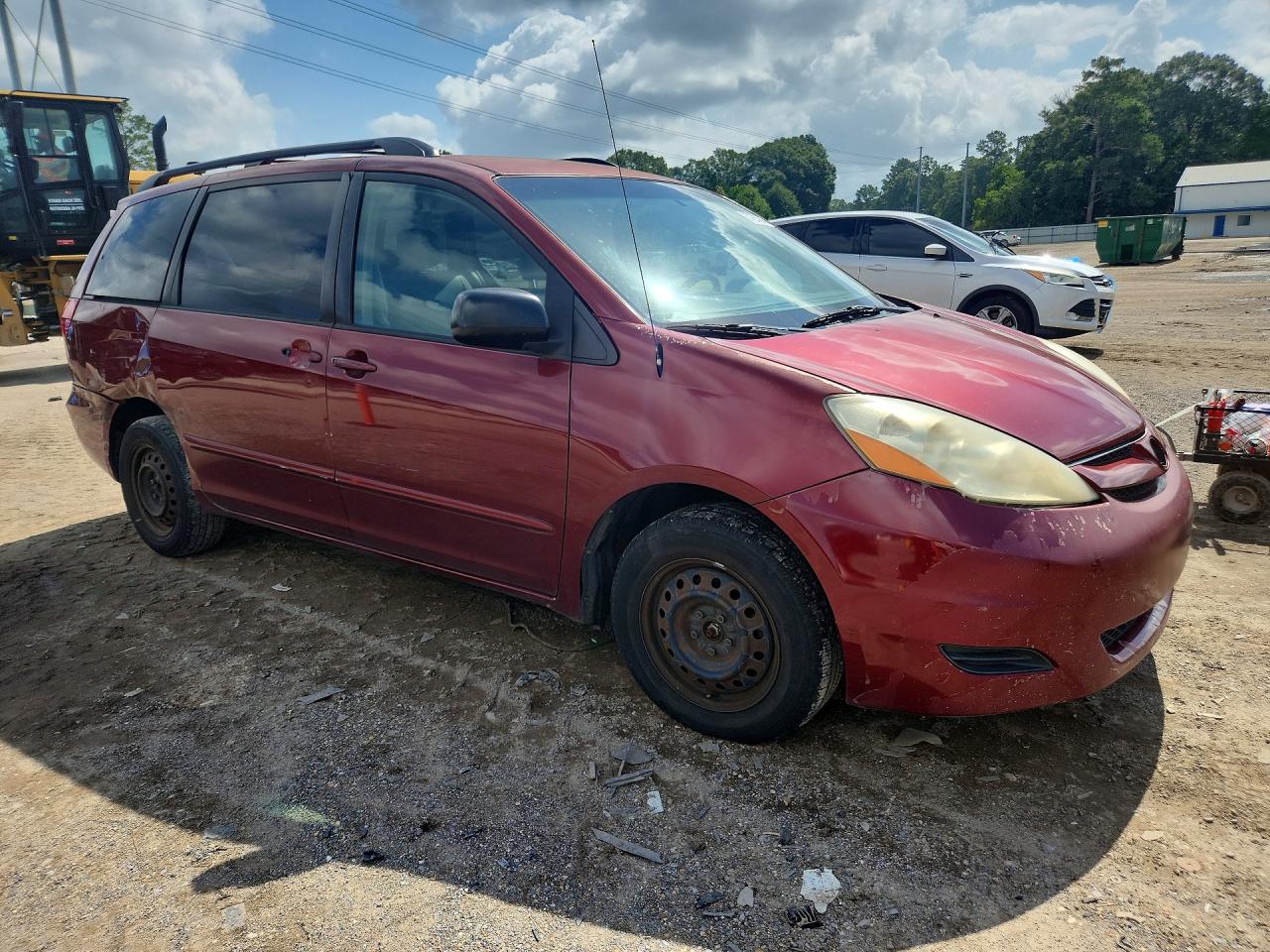 2008 Toyota Sienna Le 8-passenger Красный vin: 5TDZK23C38S168212