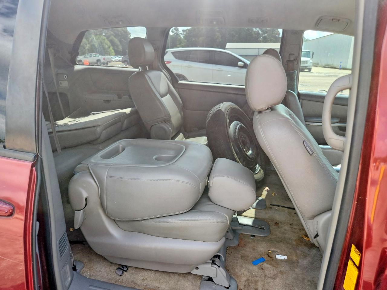 2008 Toyota Sienna Le 8-passenger Красный vin: 5TDZK23C38S168212