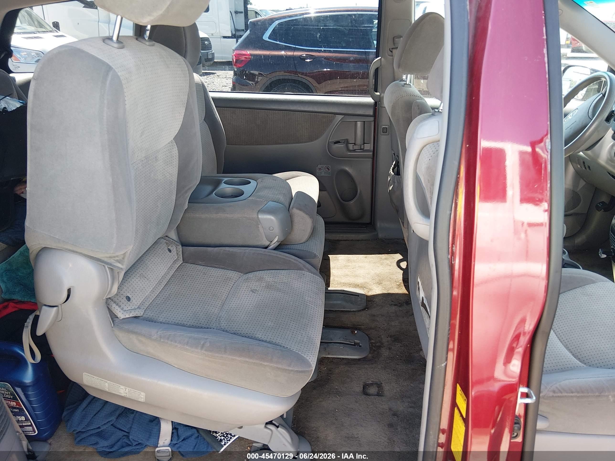 2009 Toyota Sienna Le Red vin: 5TDZK23C39S246523