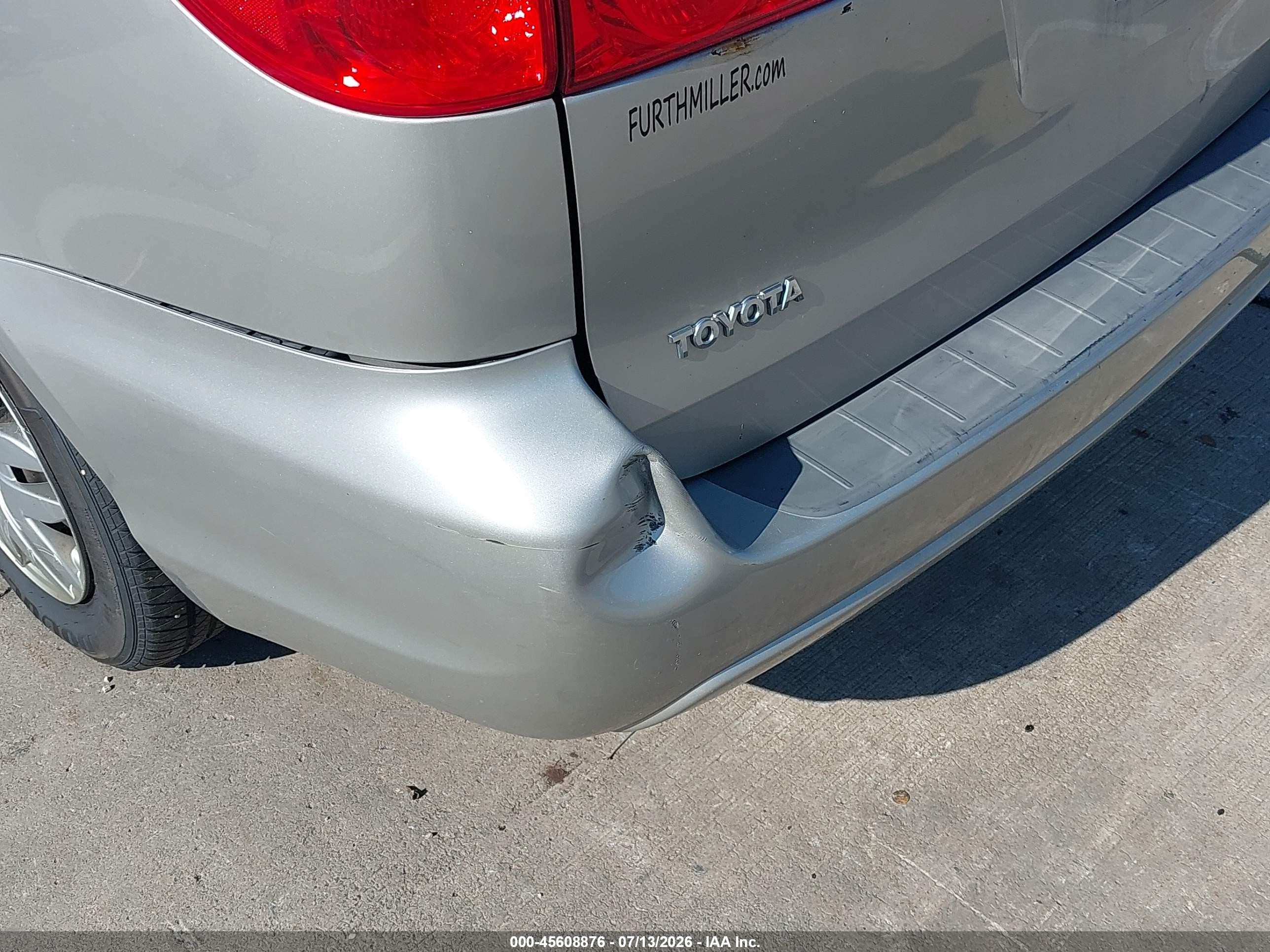 2009 Toyota Sienna Le Silver vin: 5TDZK23C39S267873