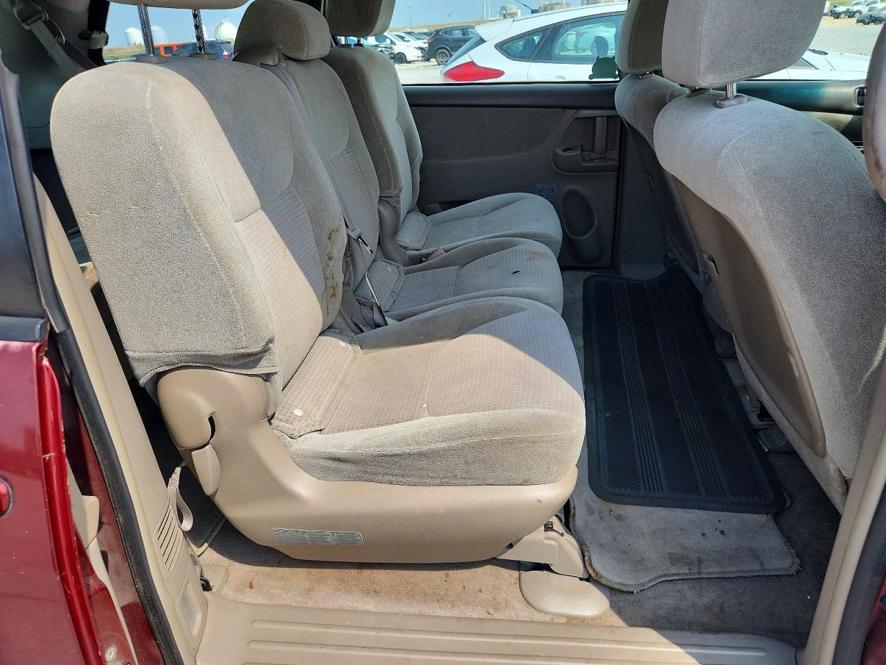 2009 Toyota Sienna Ce 8-passenger Red vin: 5TDZK23C39S274094