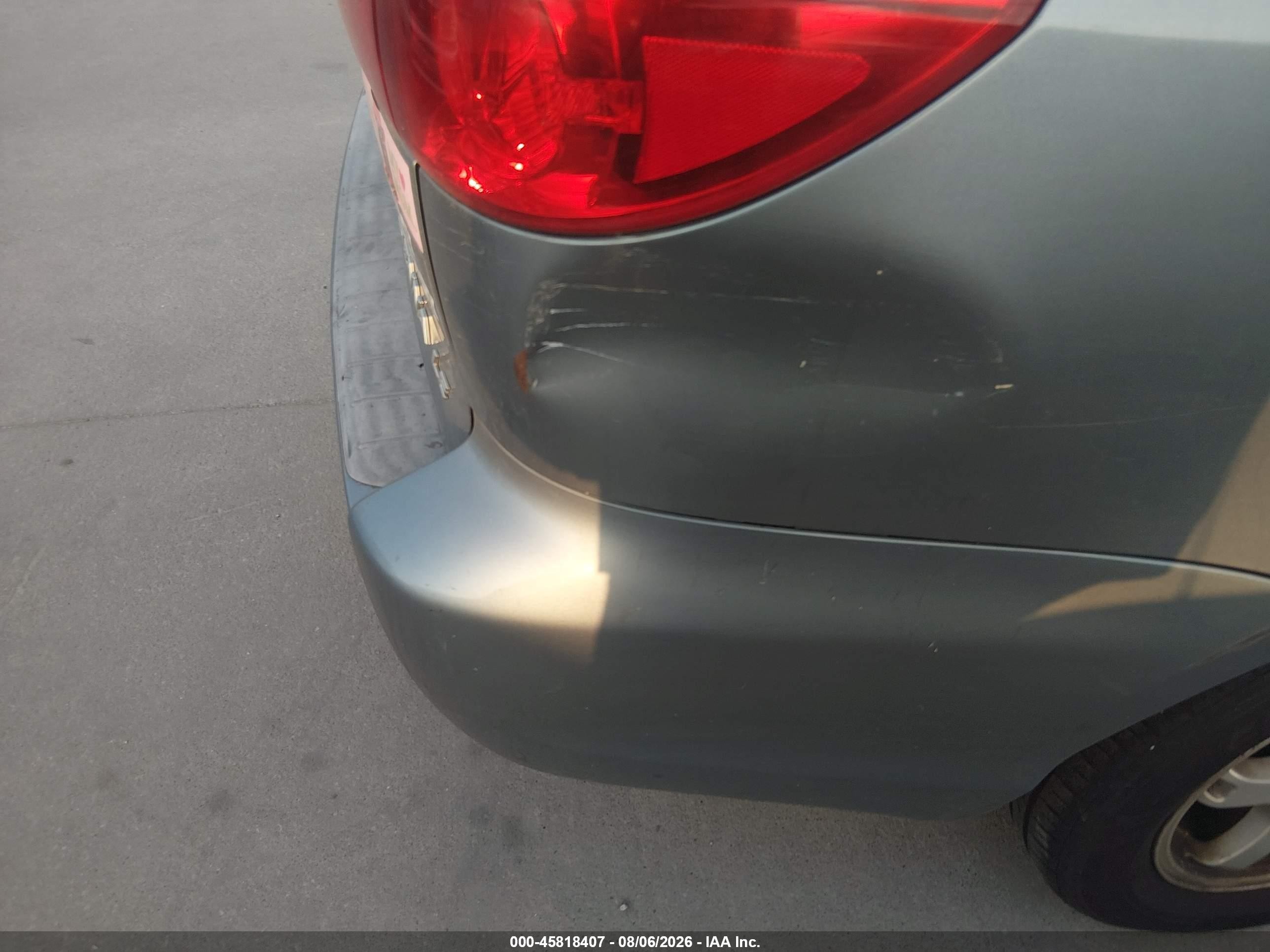 2007 Toyota Sienna Le Blue vin: 5TDZK23C47S026739