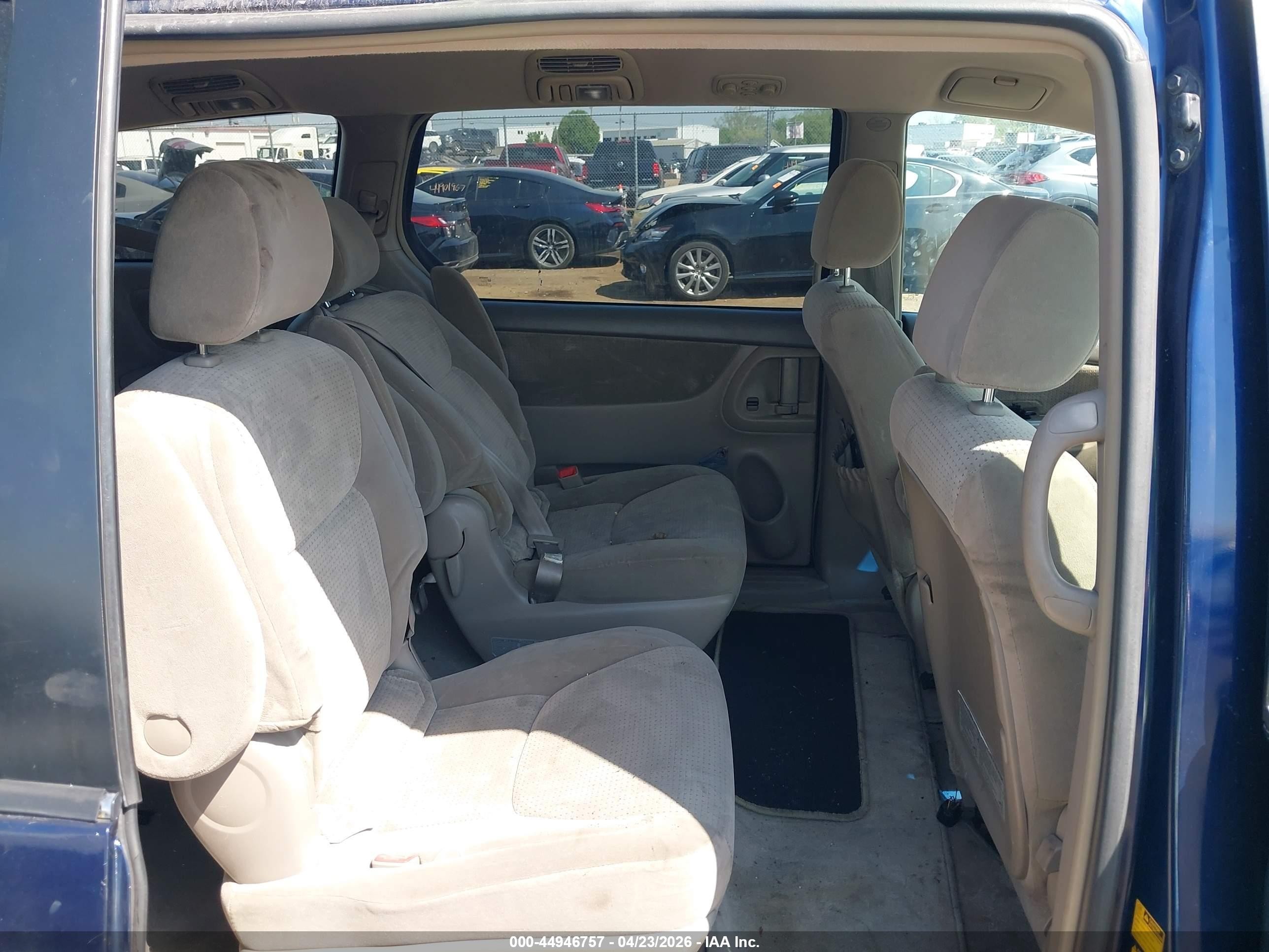 2007 Toyota Sienna Le Dark Blue vin: 5TDZK23C47S029883