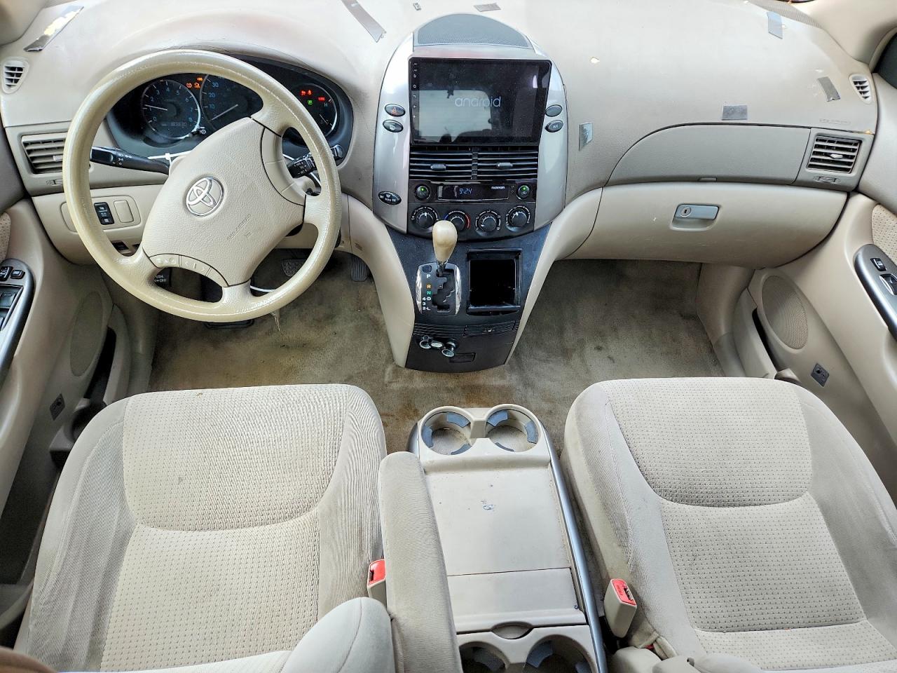 2007 Toyota Sienna Le 7-passenger Maroon vin: 5TDZK23C47S052578