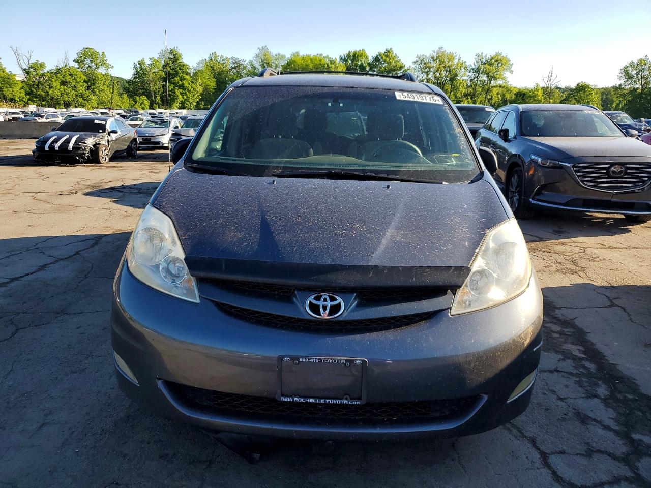 2008 Toyota Sienna Le 7-passenger Серый vin: 5TDZK23C48S115485