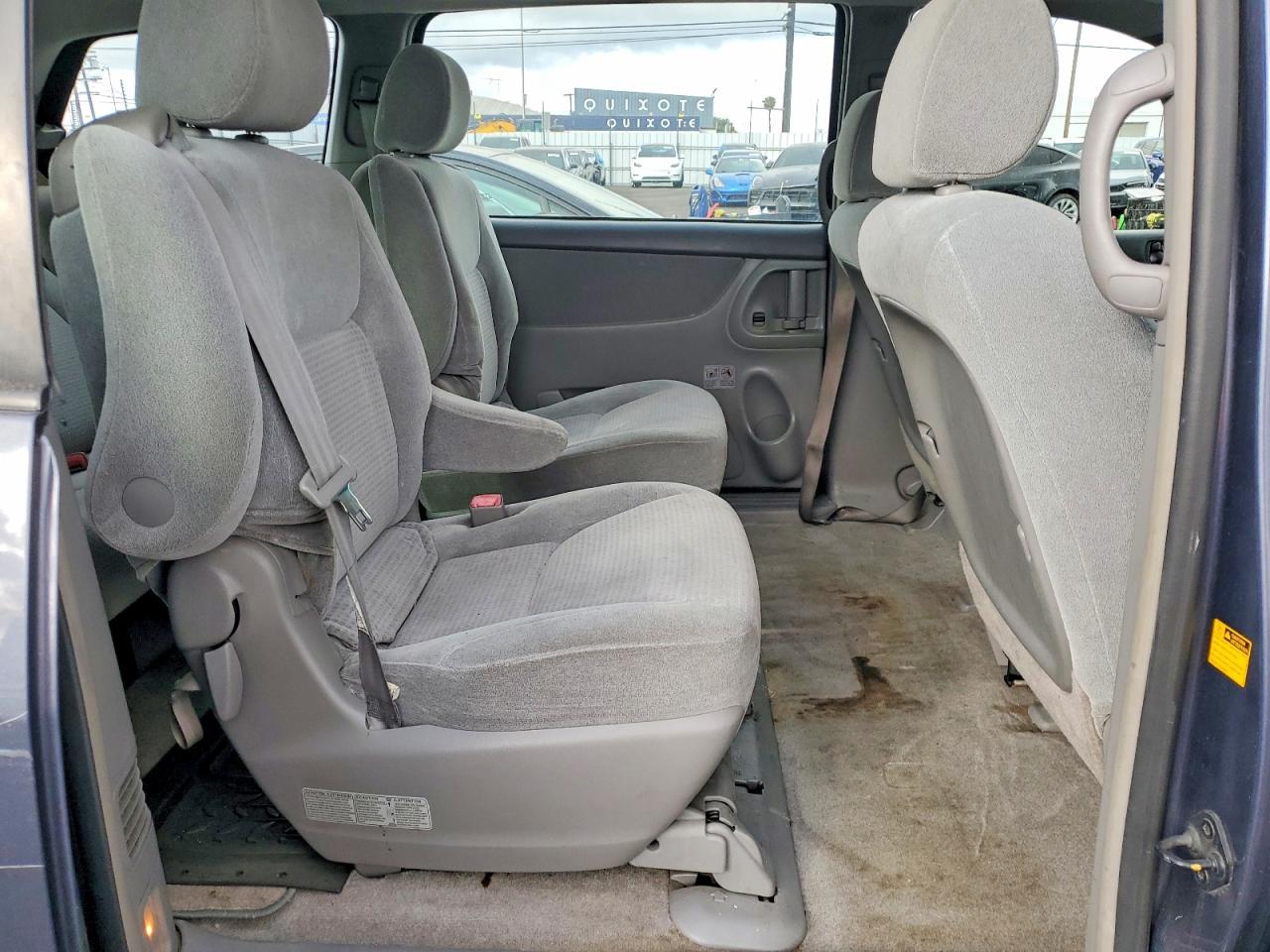 2008 Toyota Sienna Ce 7-passenger Charcoal vin: 5TDZK23C48S128608