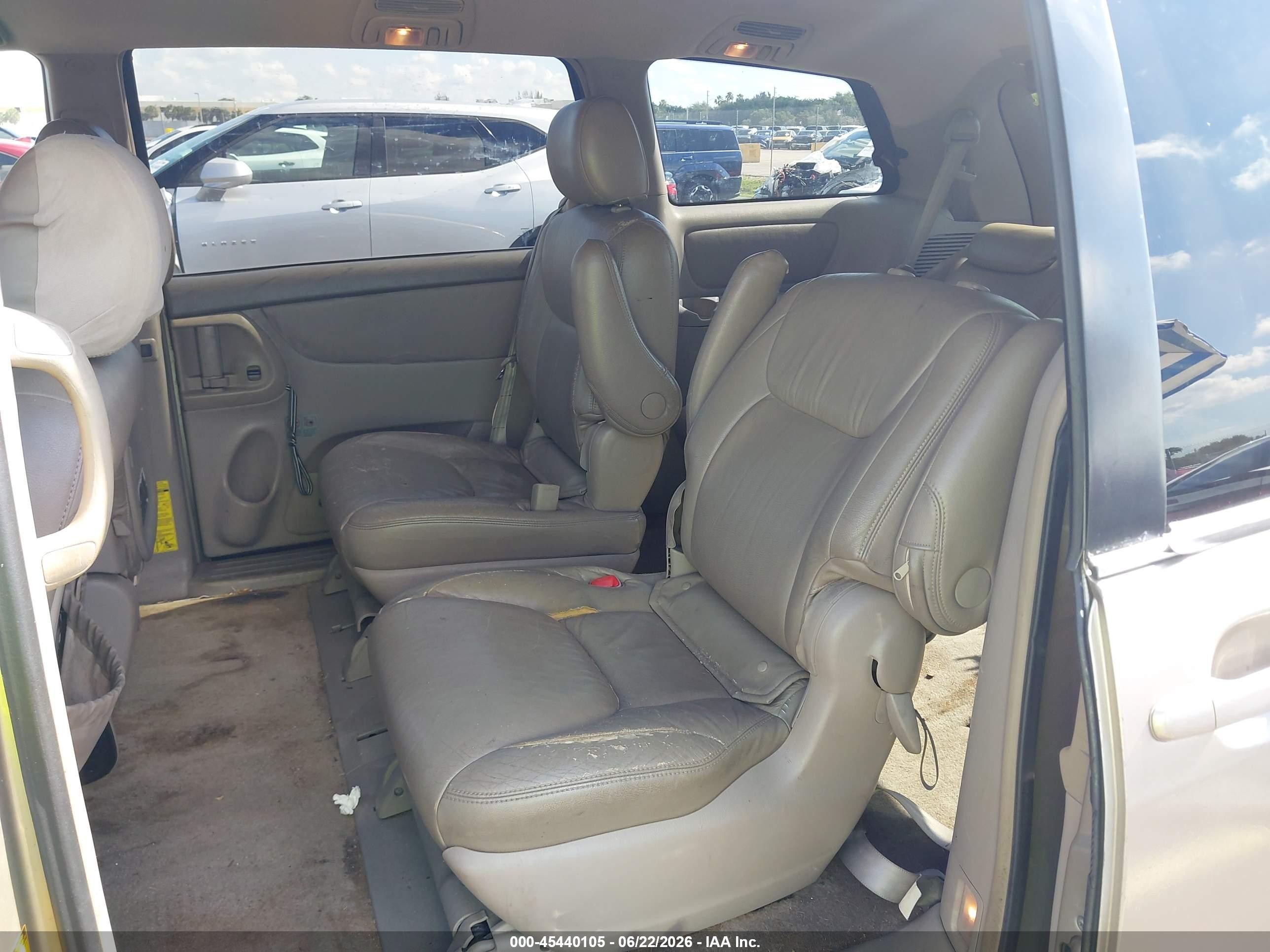 2008 Toyota Sienna Le Gold vin: 5TDZK23C48S192969