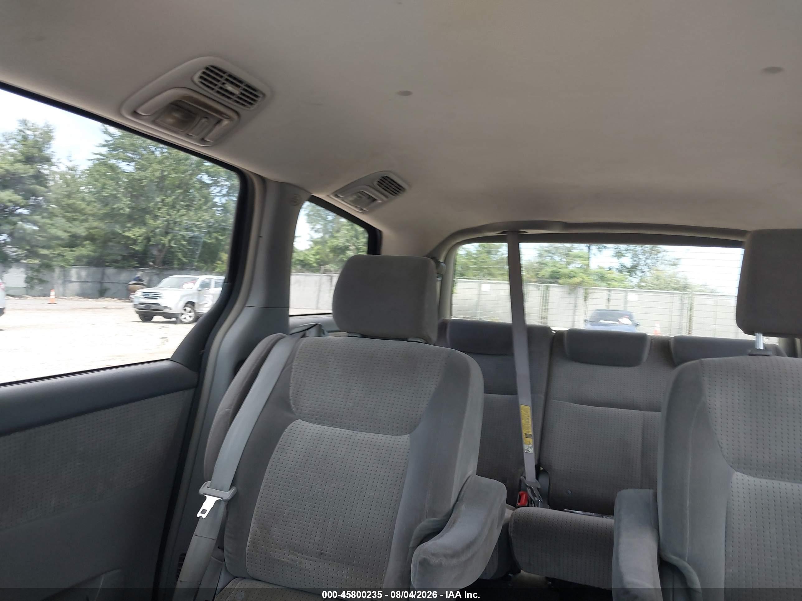 2008 Toyota Sienna Le Silver vin: 5TDZK23C48S196875
