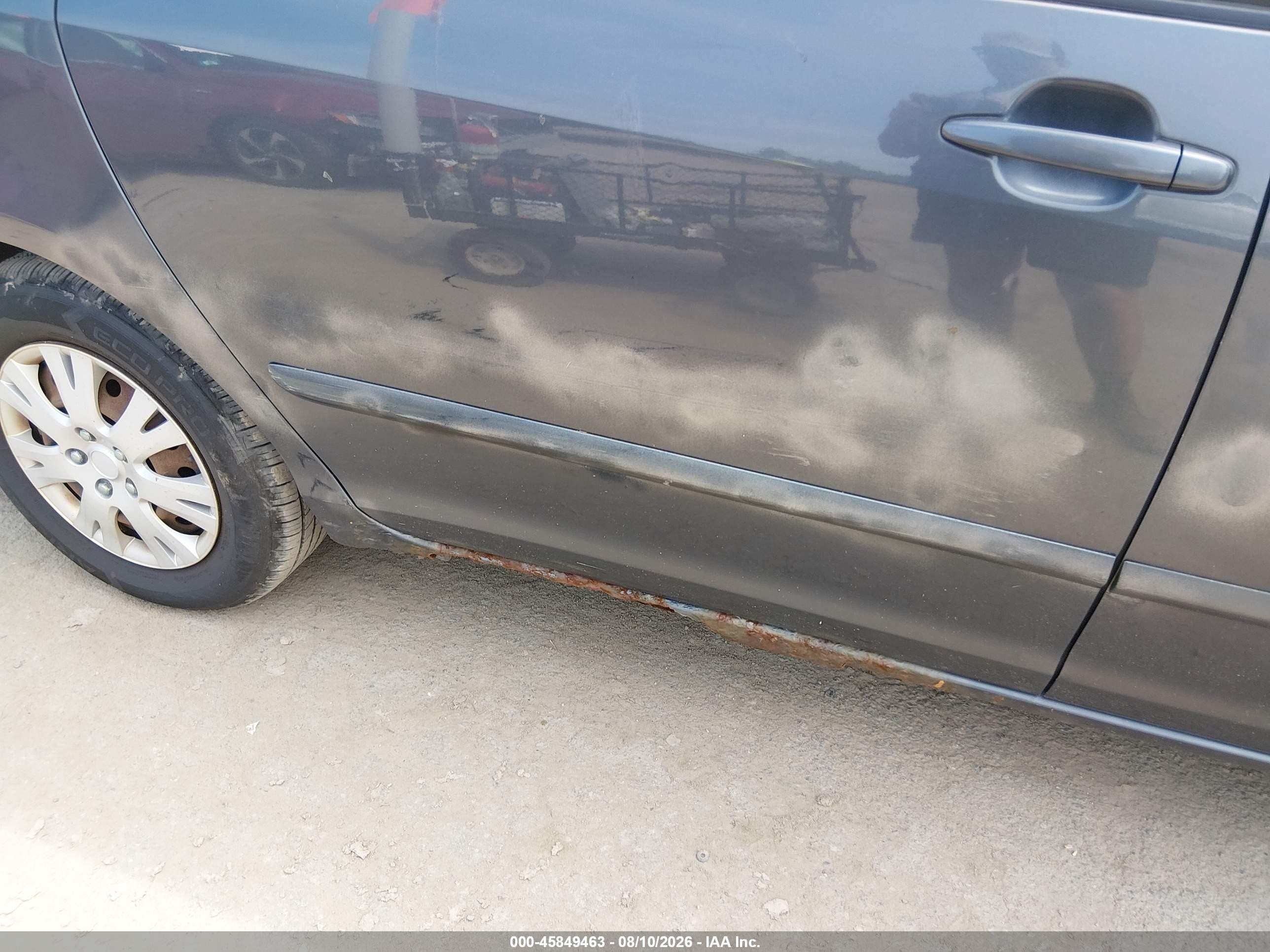 2008 Toyota Sienna Le Light Blue vin: 5TDZK23C48S206630