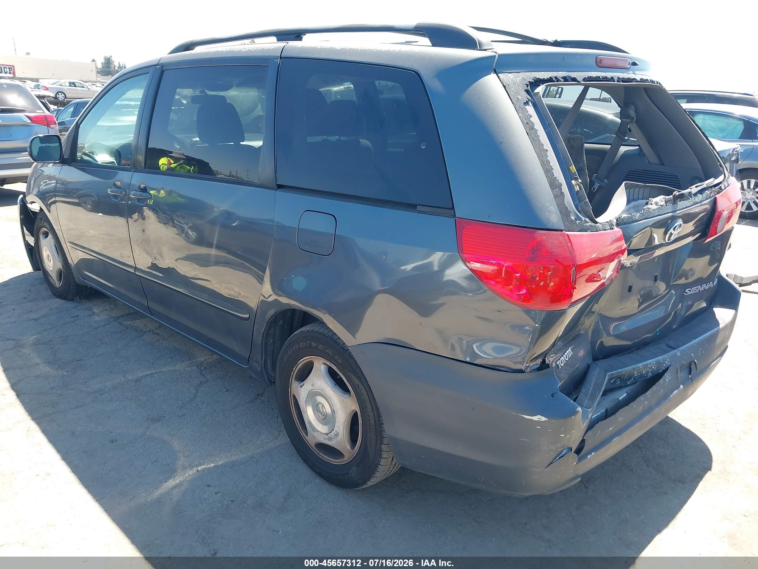 2009 Toyota Sienna Le Gray vin: 5TDZK23C49S231058