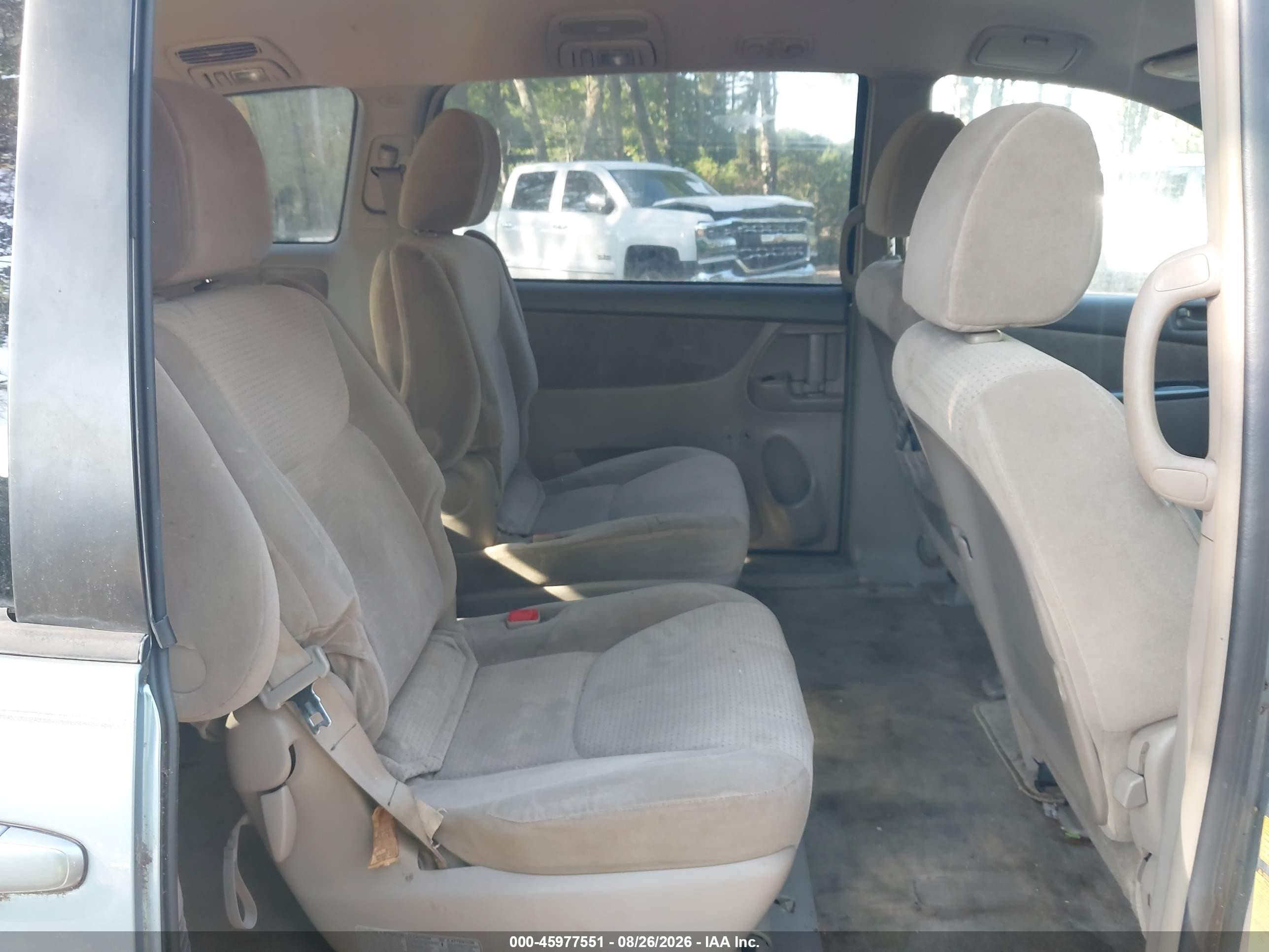 2009 Toyota Sienna Le Light Blue vin: 5TDZK23C49S240519