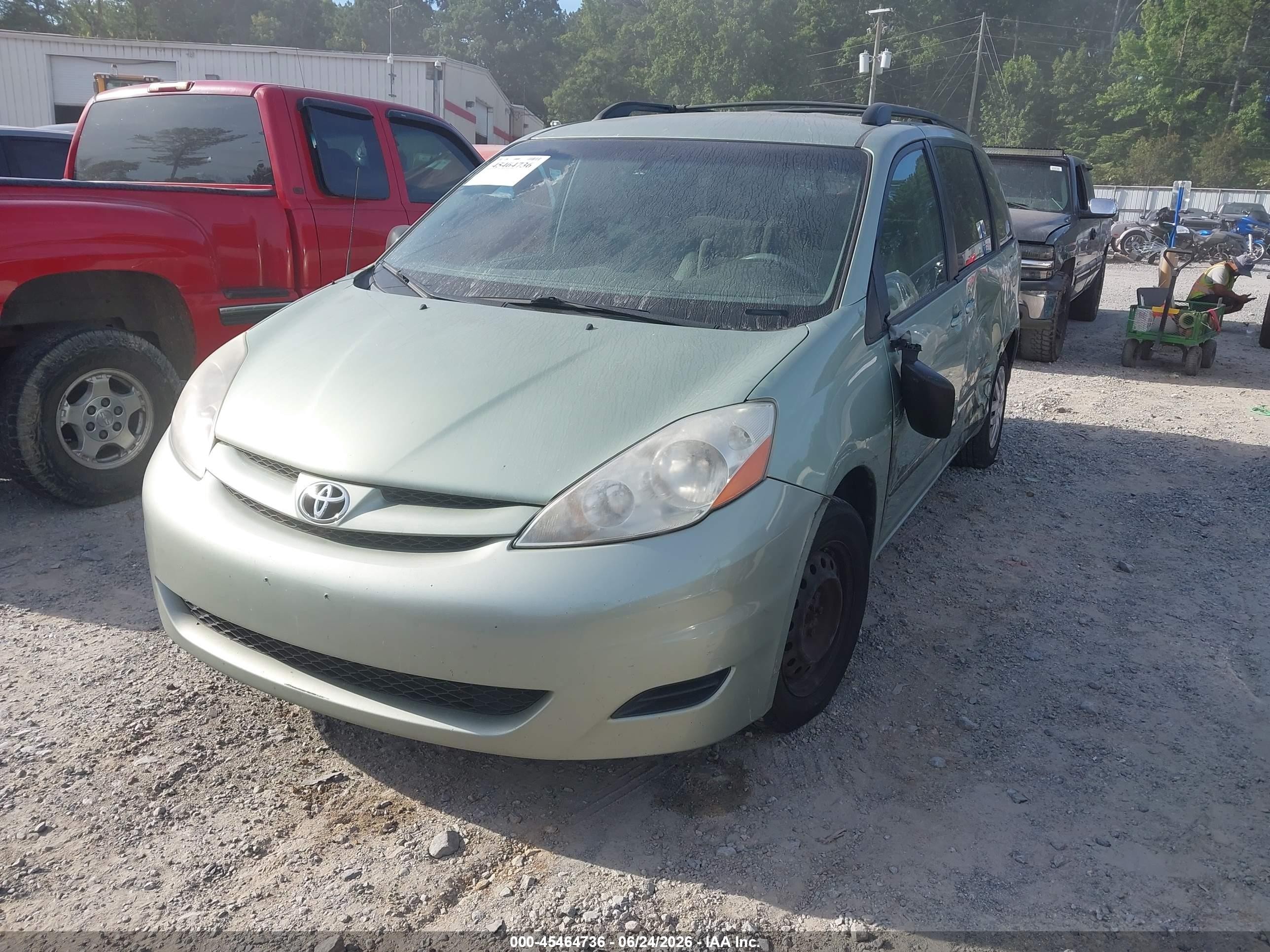2009 Toyota Sienna Le Green vin: 5TDZK23C49S277411