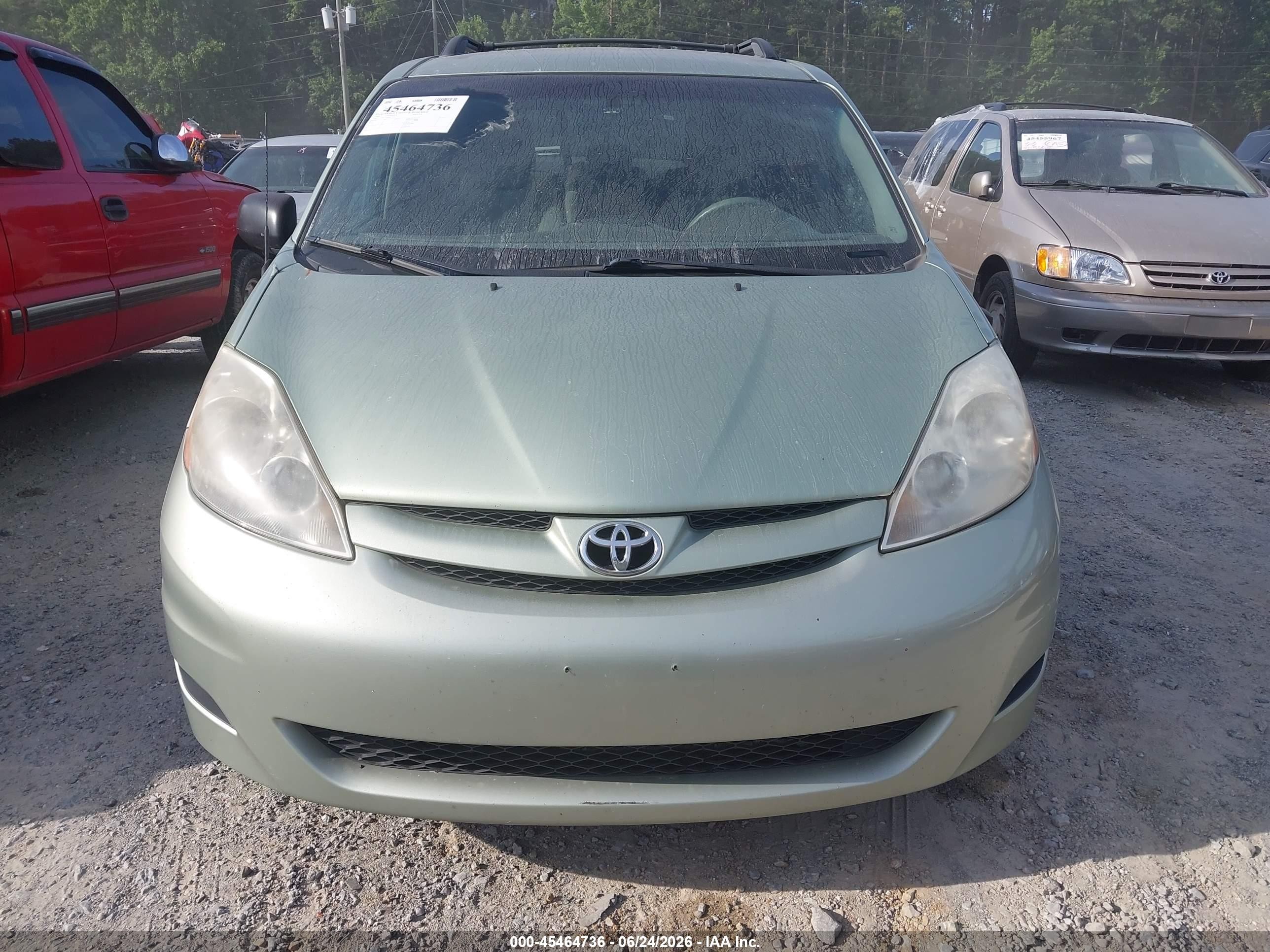 2009 Toyota Sienna Le Green vin: 5TDZK23C49S277411