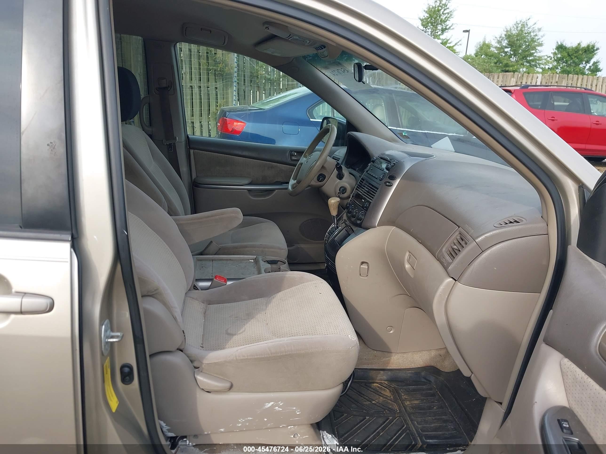 2009 Toyota Sienna Le Beige vin: 5TDZK23C49S283418