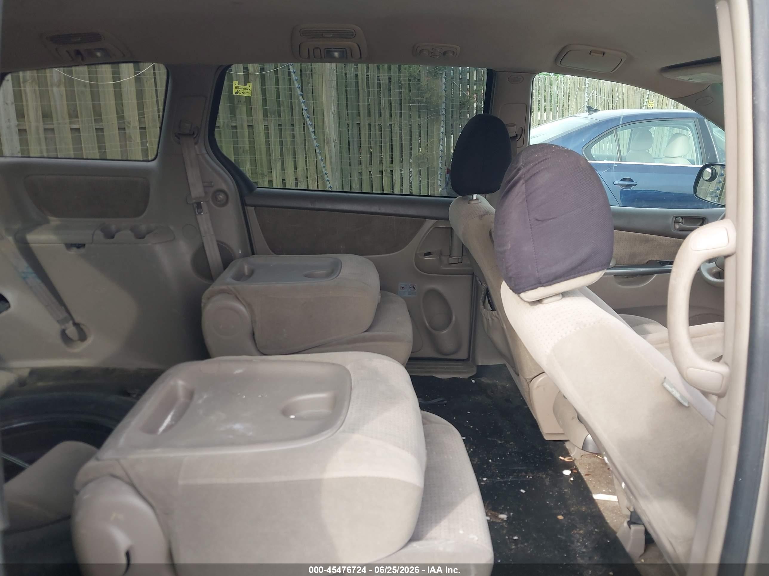 2009 Toyota Sienna Le Beige vin: 5TDZK23C49S283418