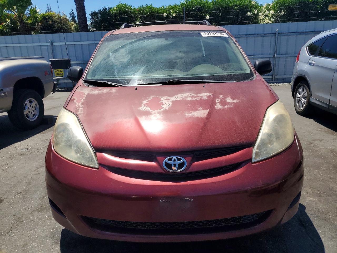 2009 Toyota Sienna Le 8-passenger Темно-бордовый vin: 5TDZK23C49S283774