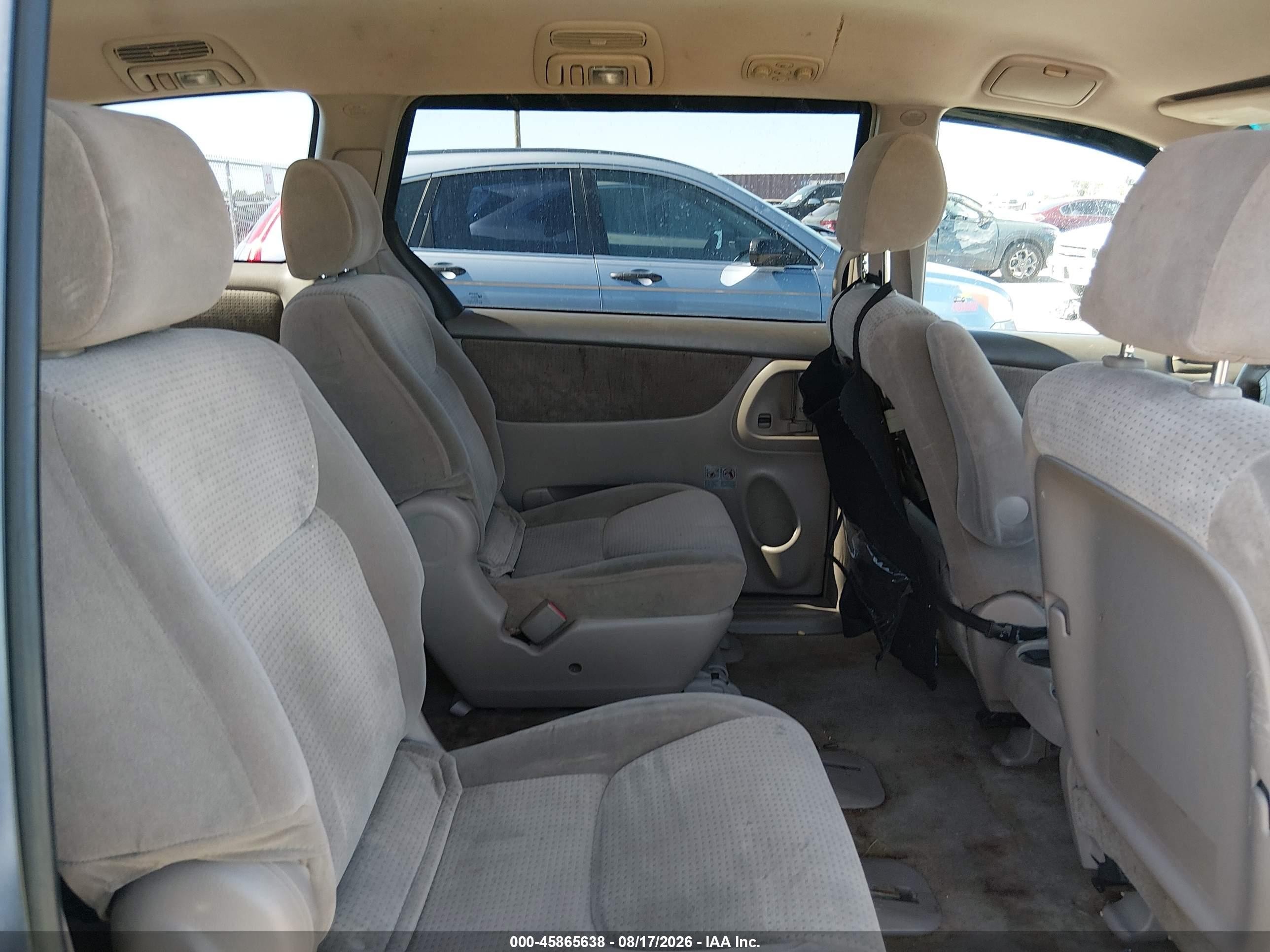 2007 Toyota Sienna Le Dark Blue vin: 5TDZK23C57S005169