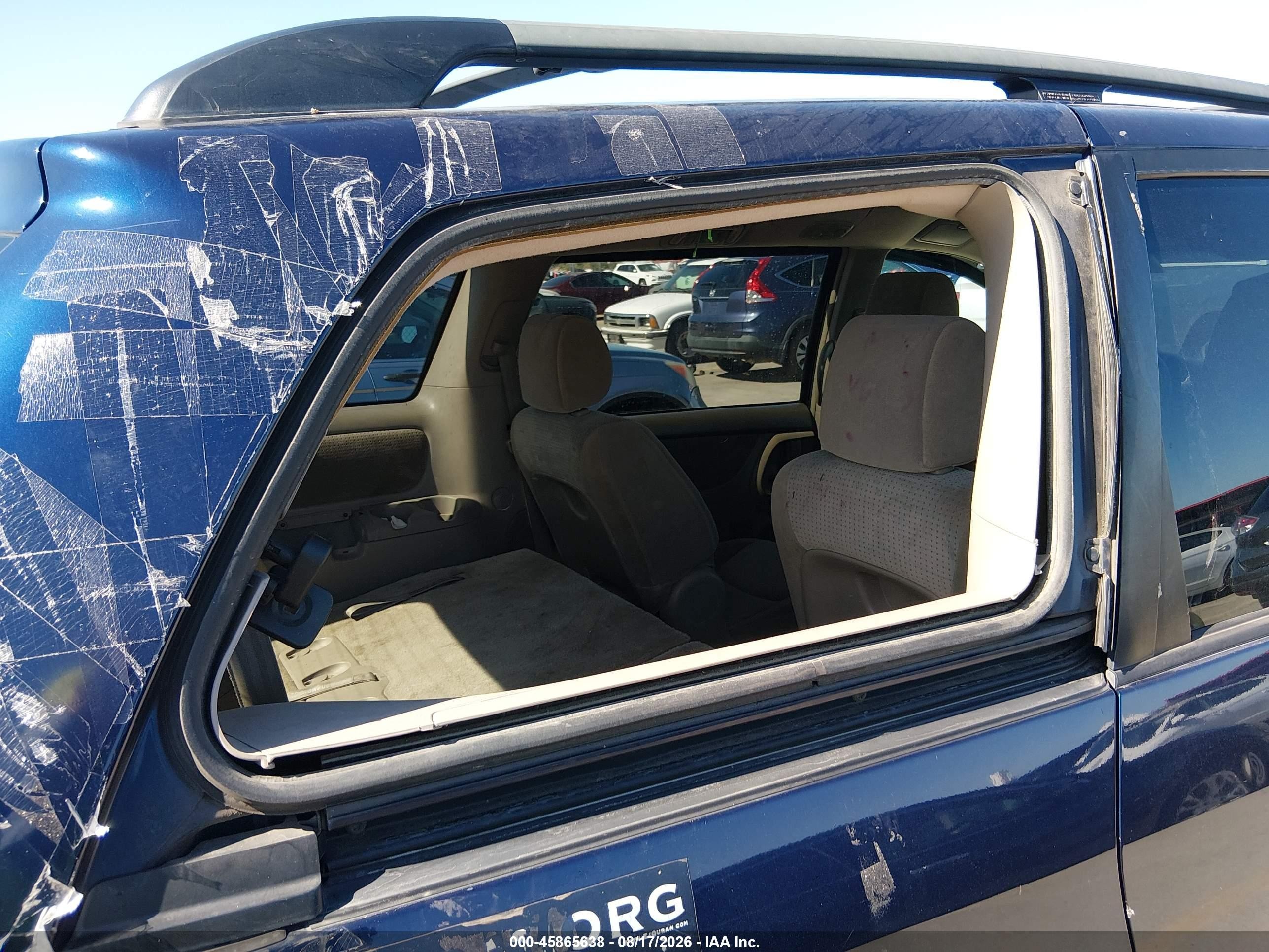 2007 Toyota Sienna Le Dark Blue vin: 5TDZK23C57S005169