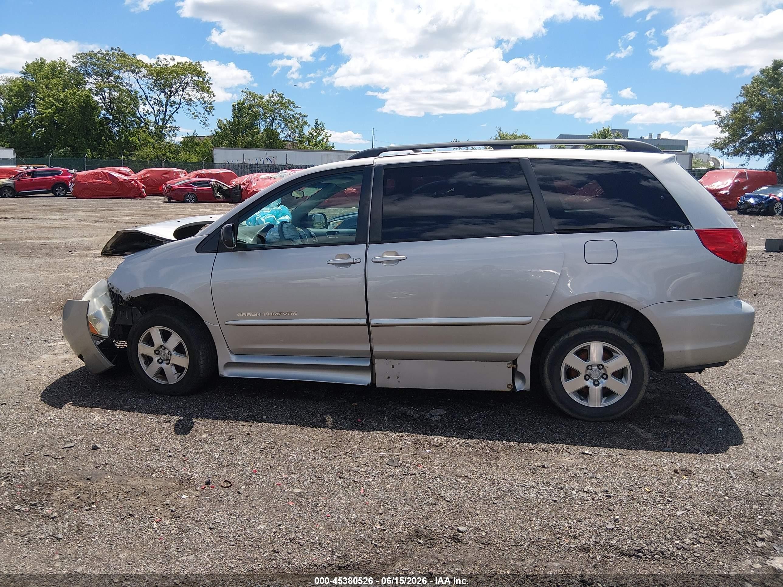 2007 Toyota Sienna Le Gold vin: 5TDZK23C57S005673