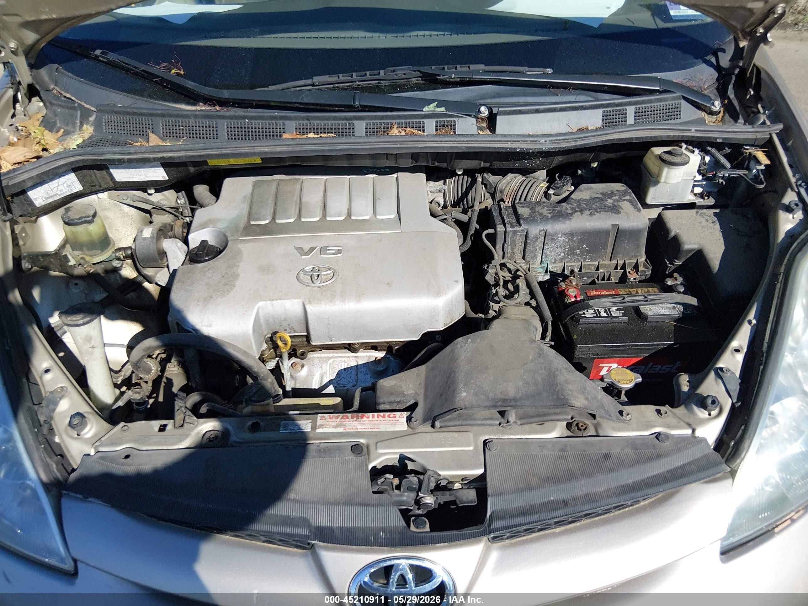 2007 Toyota Sienna Le Золотой vin: 5TDZK23C57S020531
