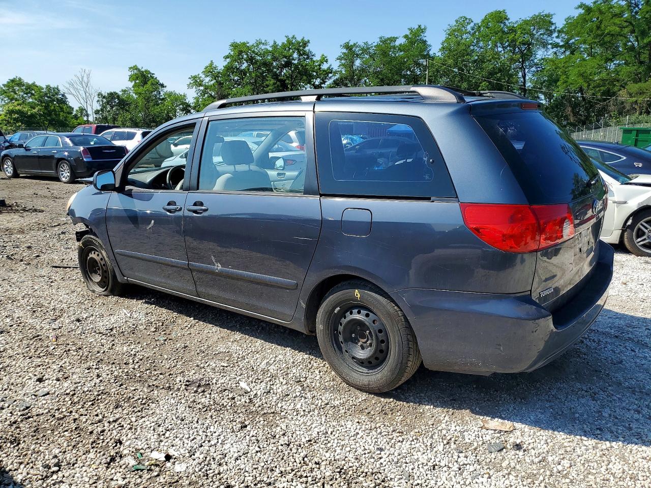2007 Toyota Sienna Ce 7-passenger Gray vin: 5TDZK23C57S049494