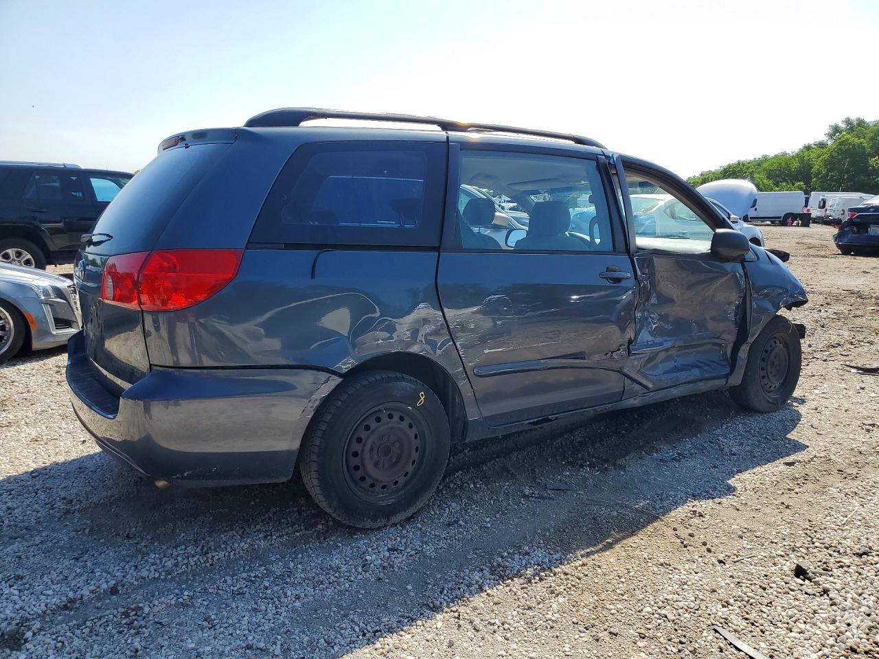 2007 Toyota Sienna Ce 7-passenger Gray vin: 5TDZK23C57S049494