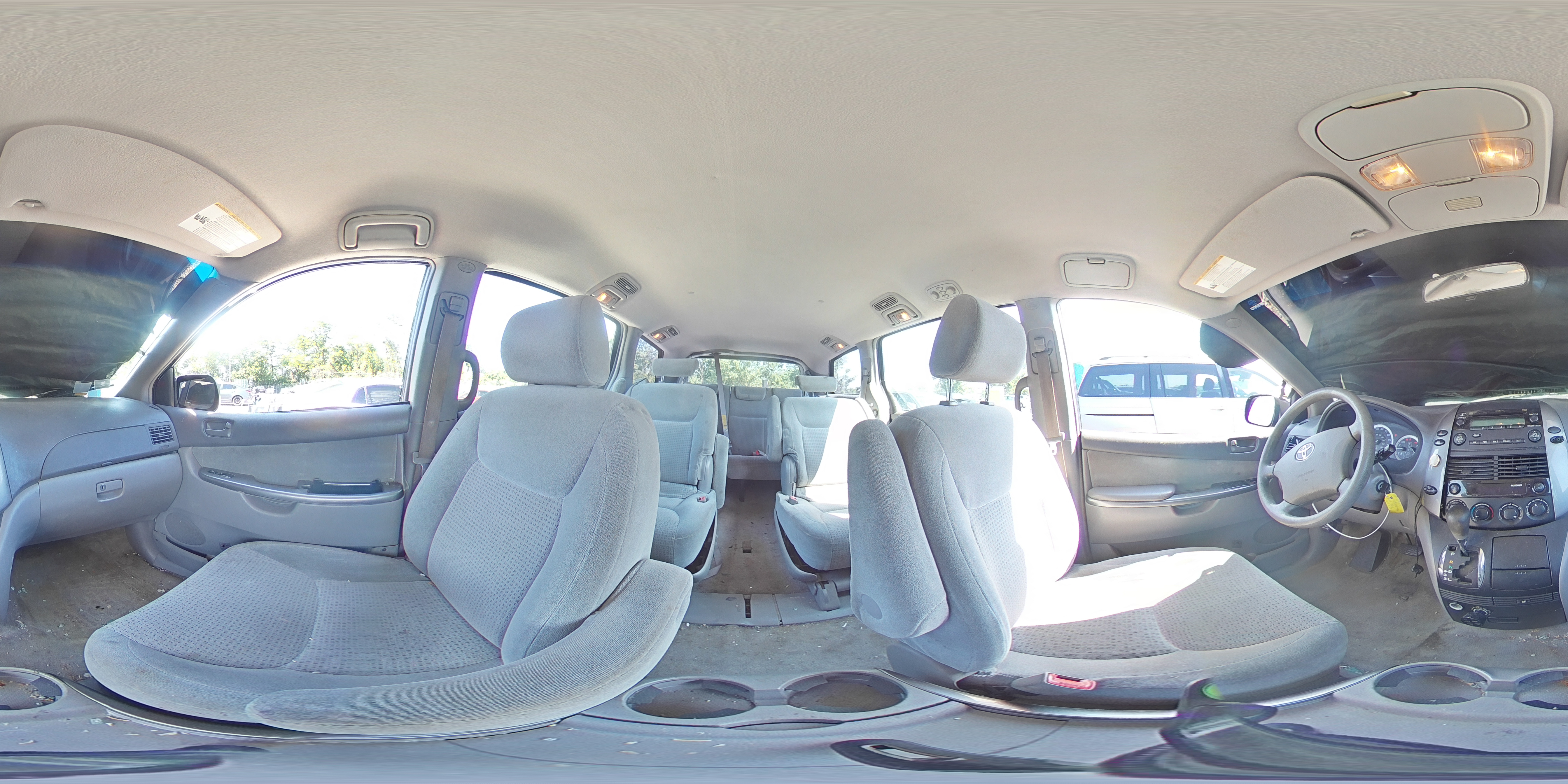2007 Toyota Sienna Ce 7-passenger Gray vin: 5TDZK23C57S049494