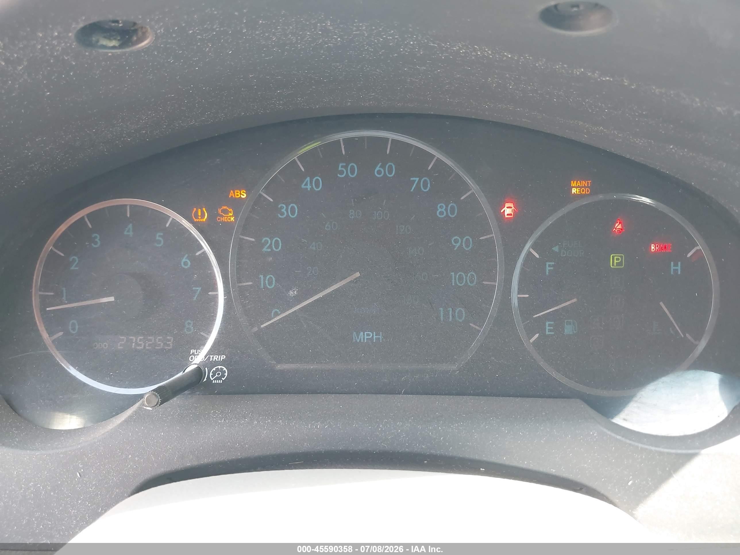 2007 Toyota Sienna Le Silver vin: 5TDZK23C57S054307