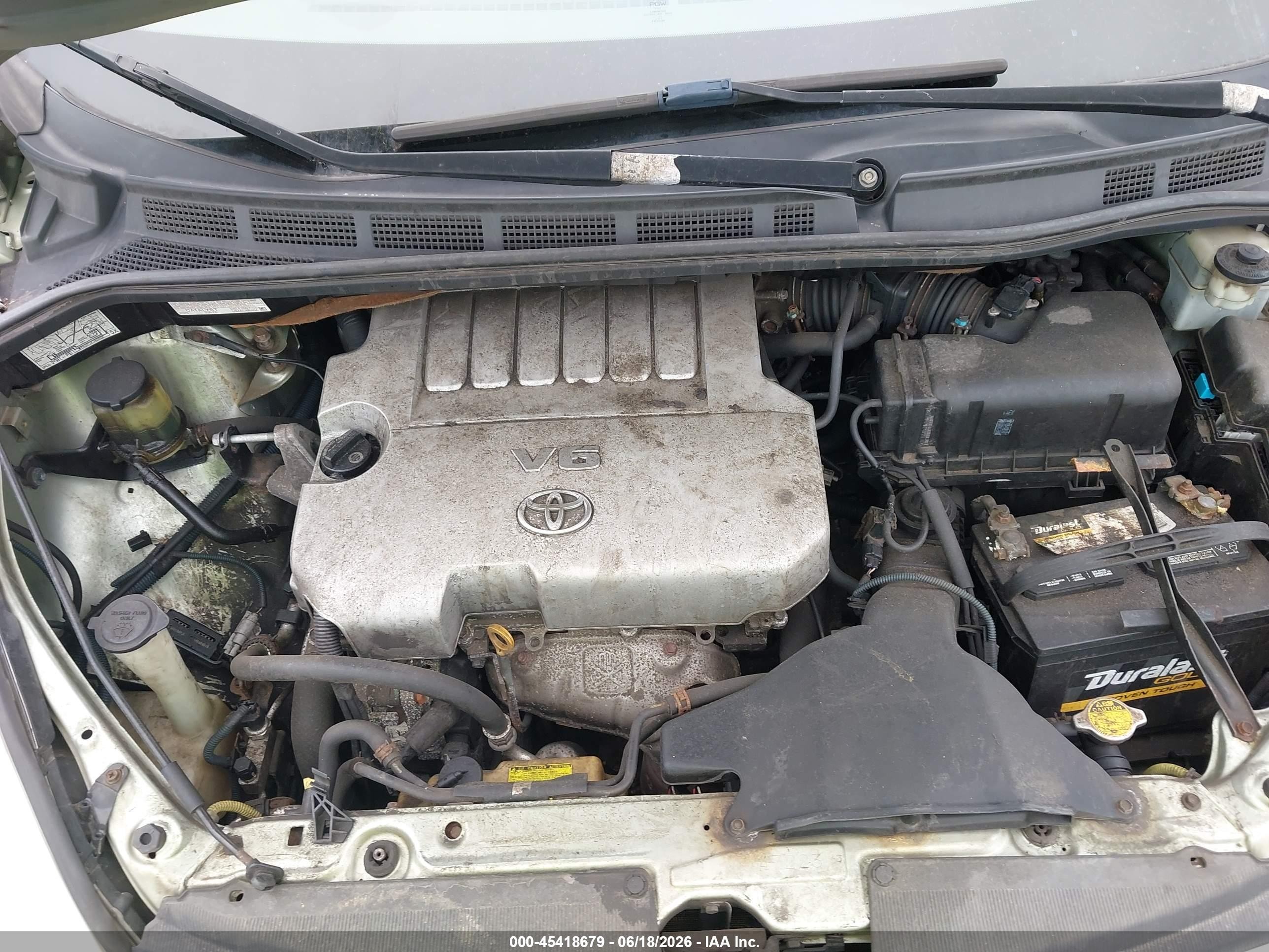 2008 Toyota Sienna Le Зеленый vin: 5TDZK23C58S100932