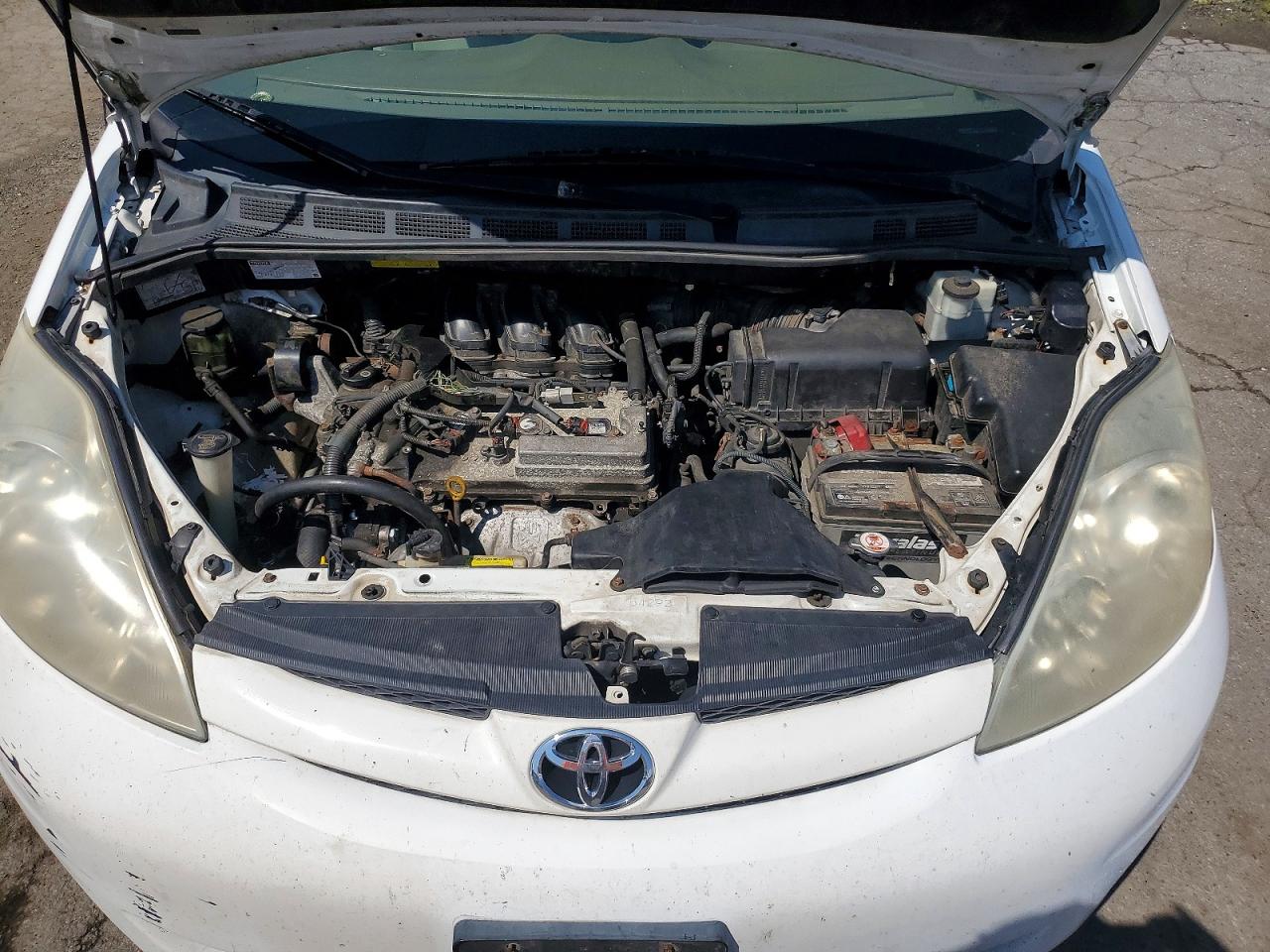 2008 Toyota Sienna Le 7-passenger Белый vin: 5TDZK23C58S125099