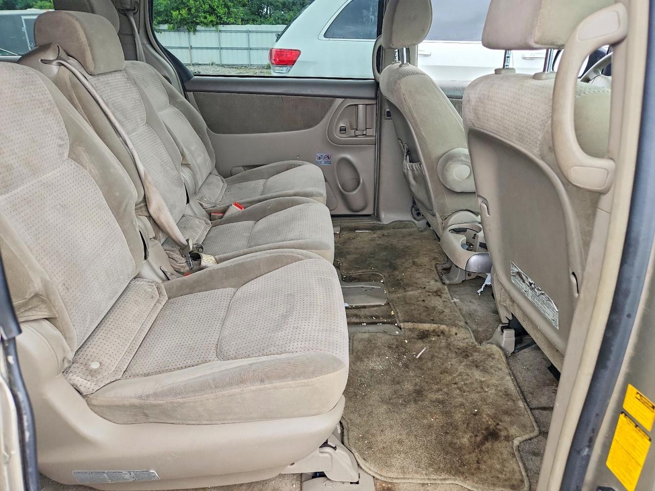 2008 Toyota Sienna Le 8-passenger Золотой vin: 5TDZK23C58S147698