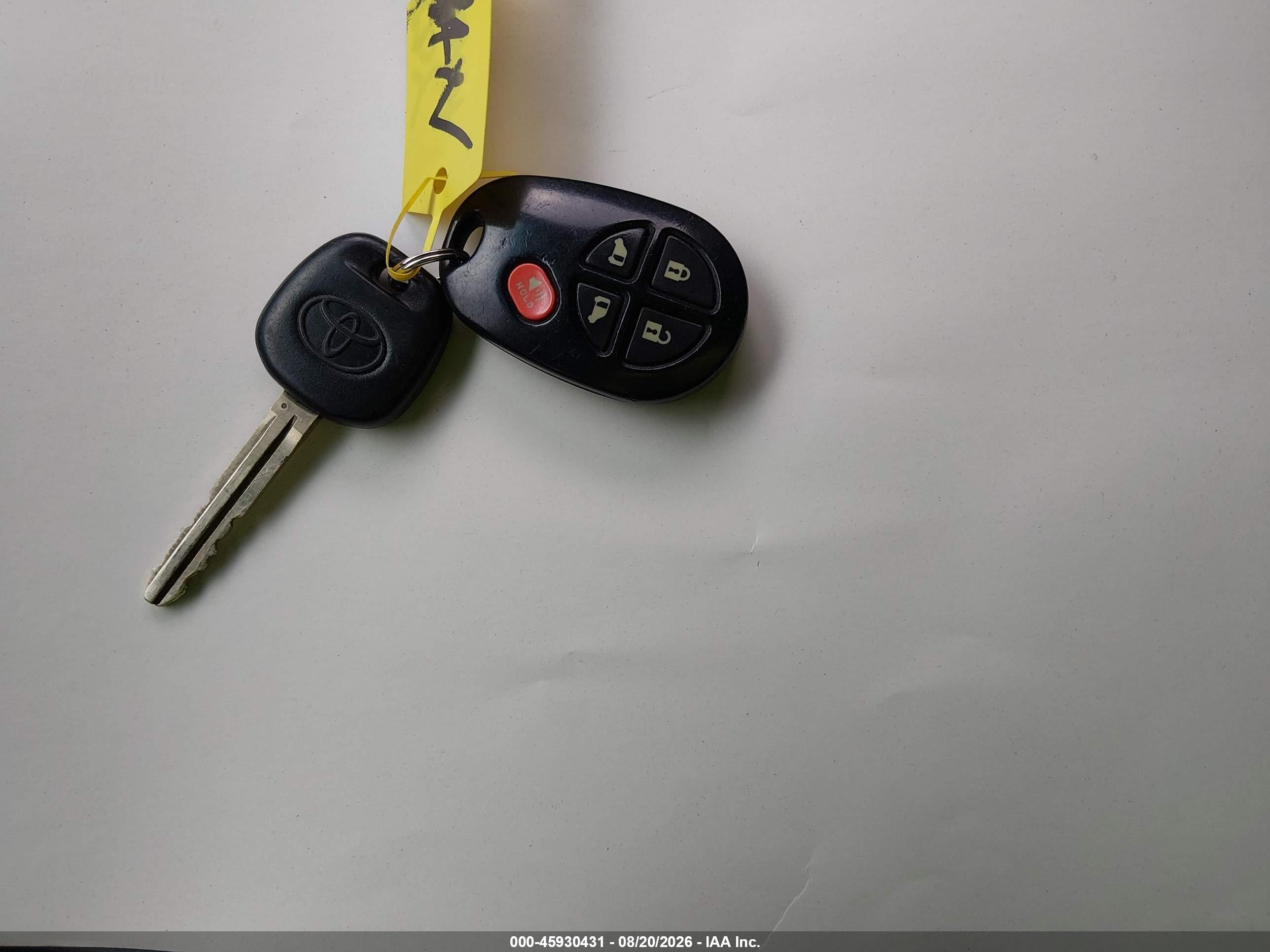 2008 Toyota Sienna Le Blue vin: 5TDZK23C58S156479