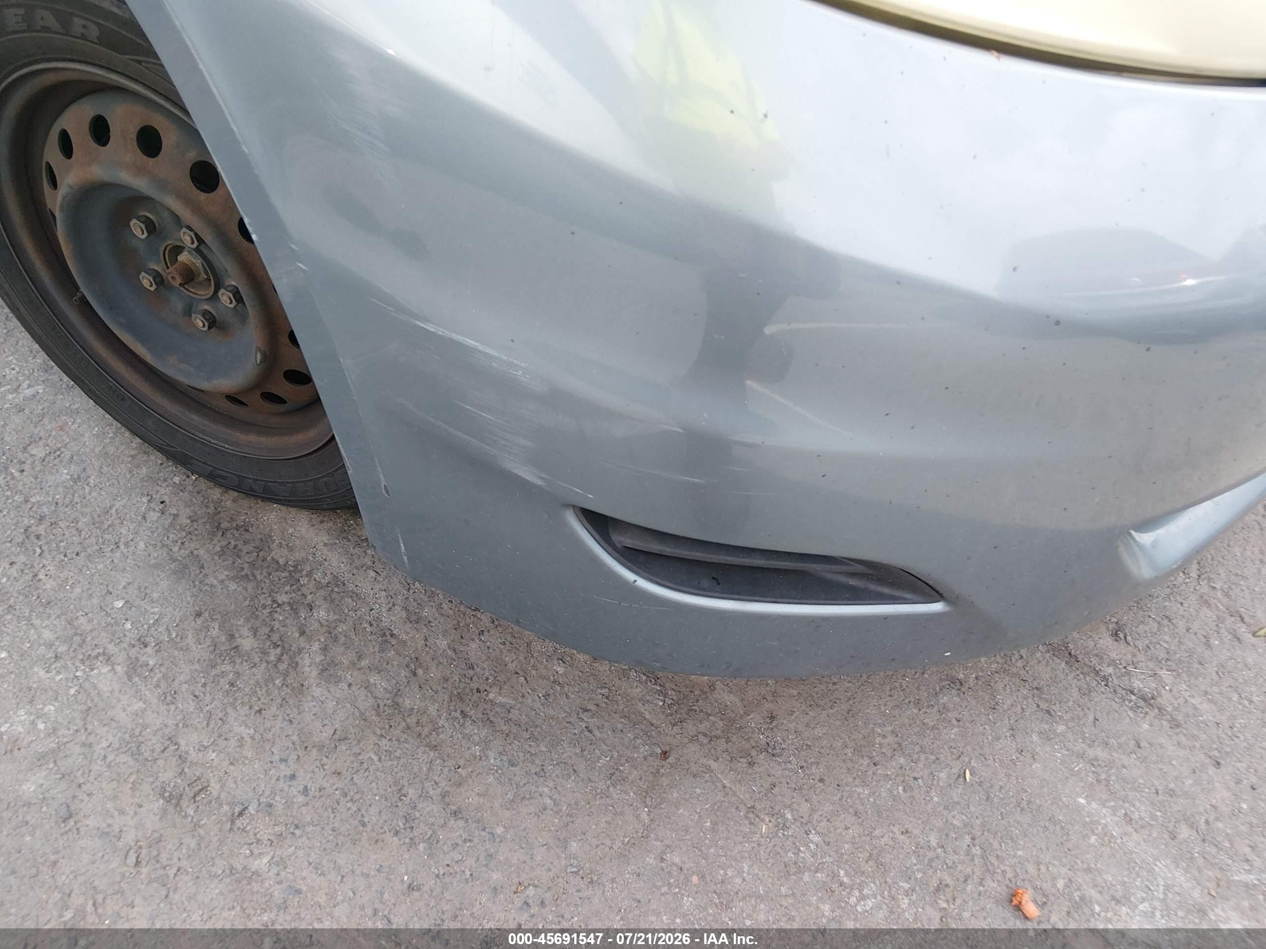 2008 Toyota Sienna Le Синий vin: 5TDZK23C58S174402