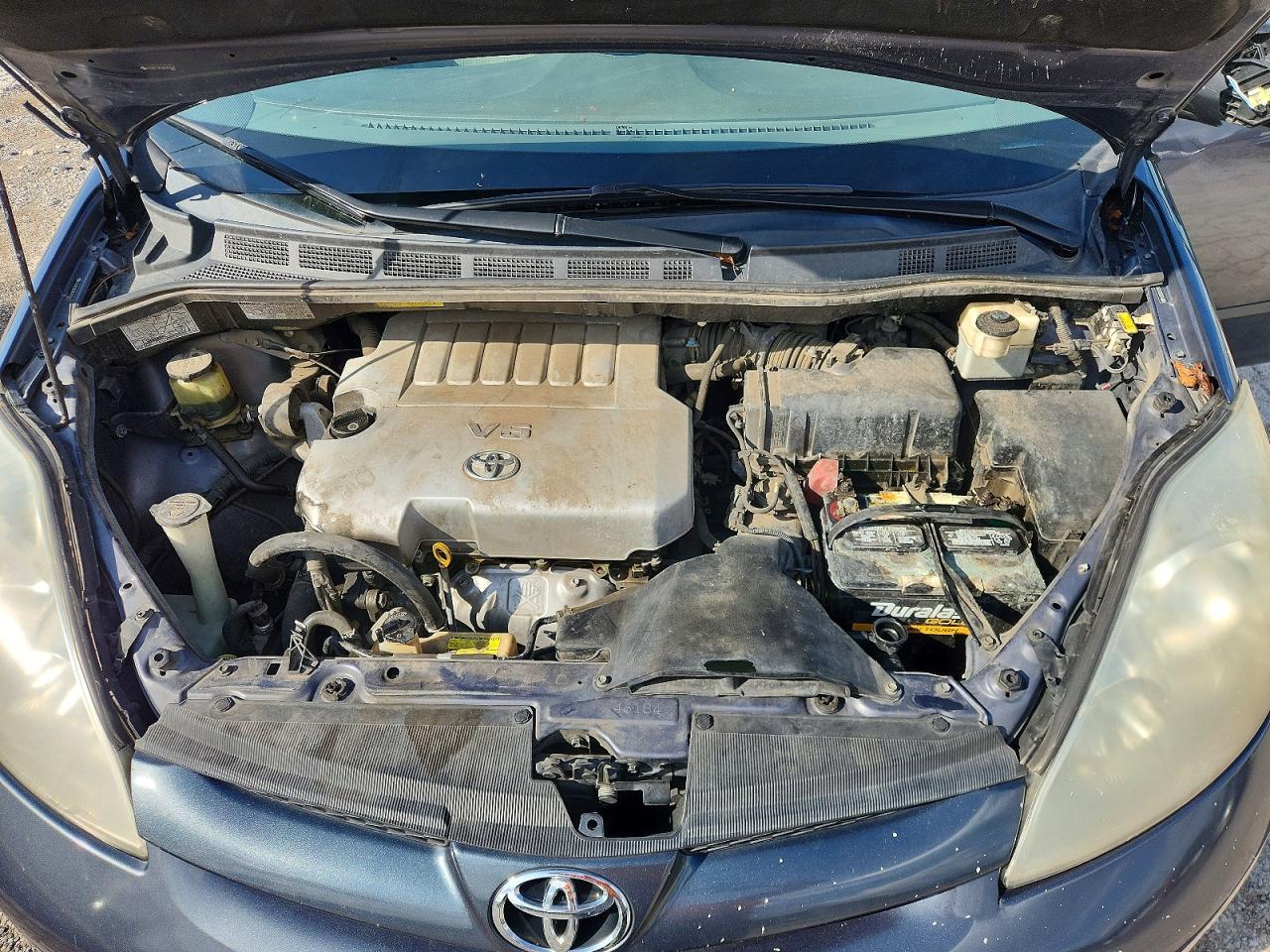 2008 Toyota Sienna Le 8-passenger Серый vin: 5TDZK23C58S207947