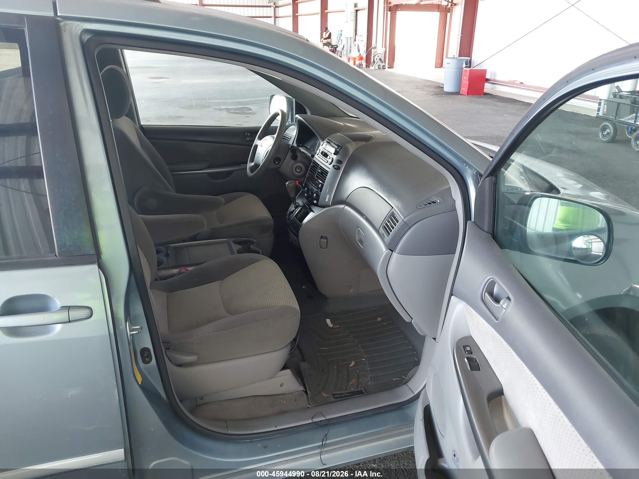 2009 Toyota Sienna Le Blue vin: 5TDZK23C59S263081