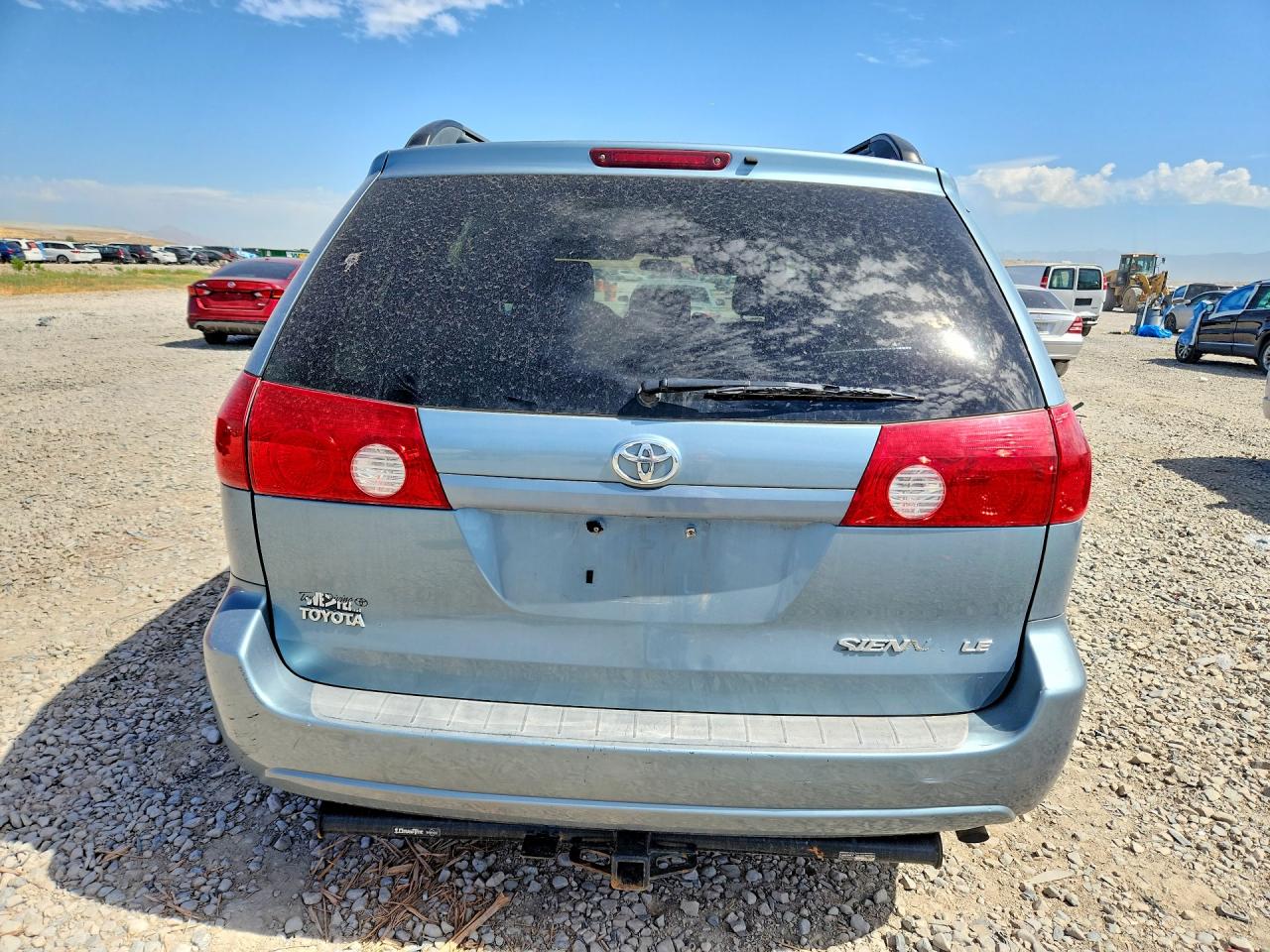 2007 Toyota Sienna Le 8-passenger Синий vin: 5TDZK23C67S015466