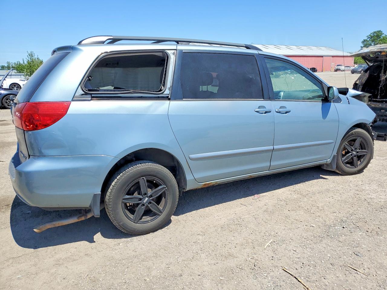 2007 Toyota Sienna Ce 7-passenger Blue vin: 5TDZK23C67S021557