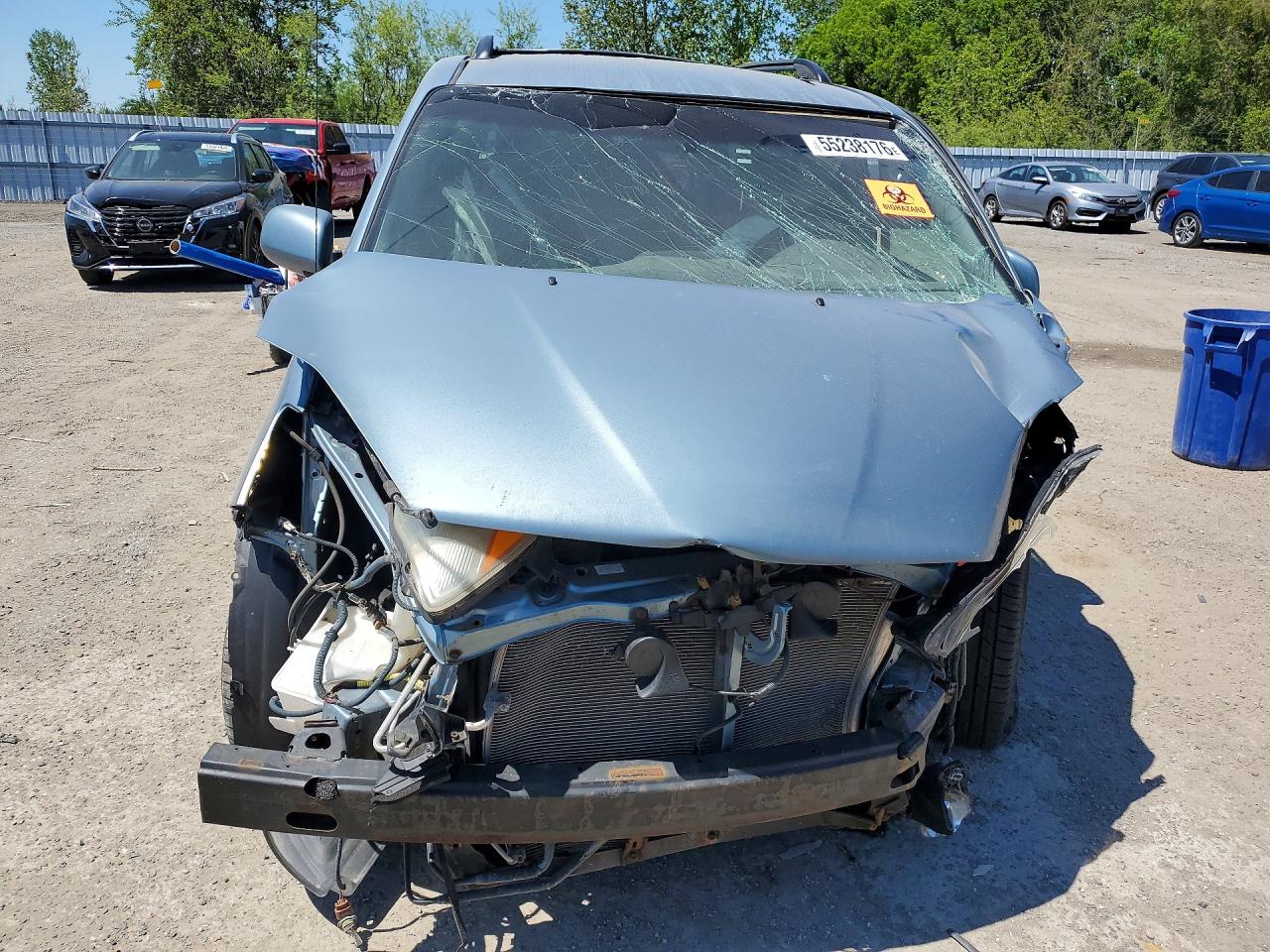 2007 Toyota Sienna Ce 7-passenger Blue vin: 5TDZK23C67S021557