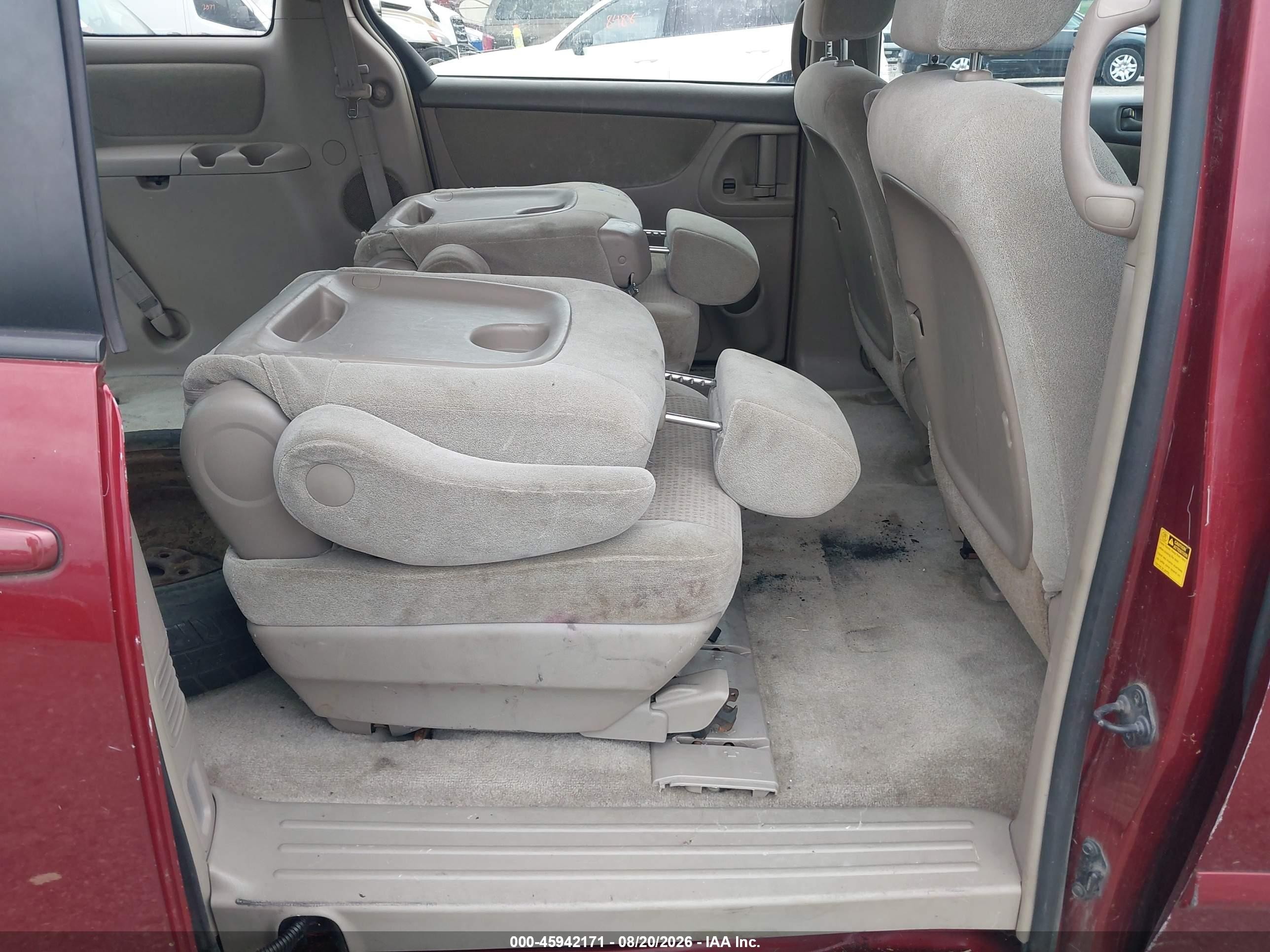 2007 Toyota Sienna Ce Red vin: 5TDZK23C67S033532
